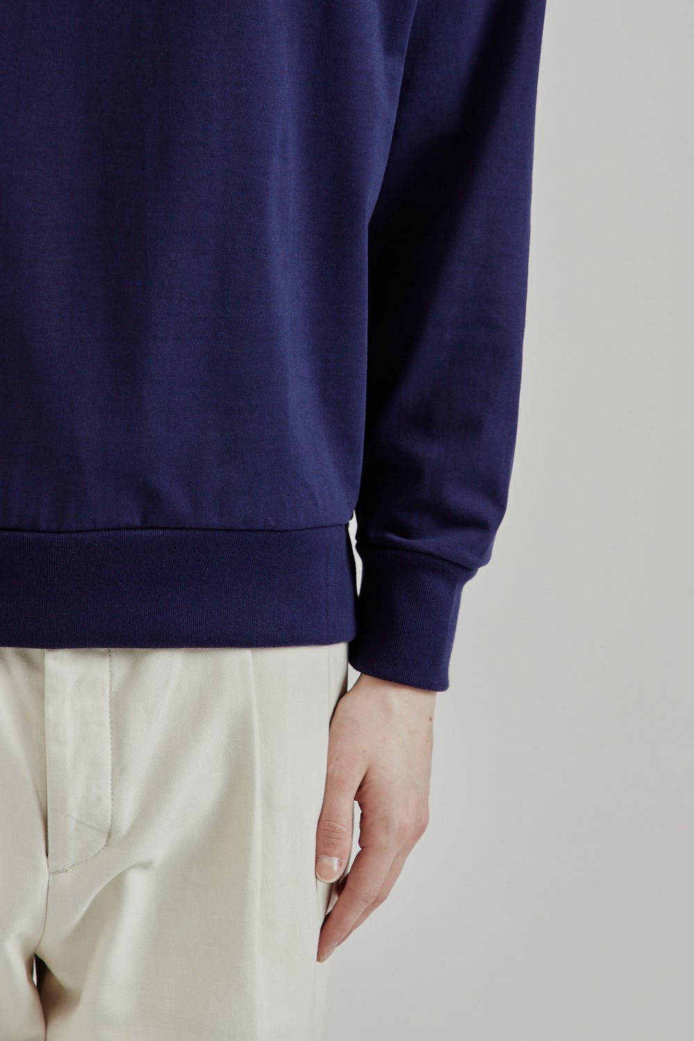 Jackman SS25 Grace LS Owners Polo Blue Depths 8