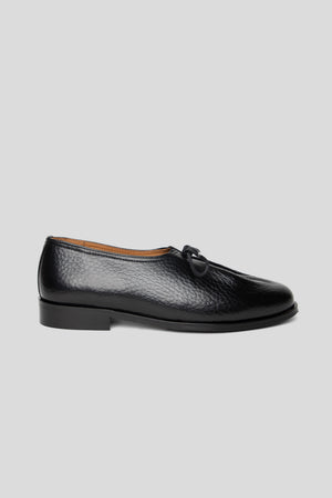 Jacques Soloviere FW25 Matt Kilt Shoe Black 1