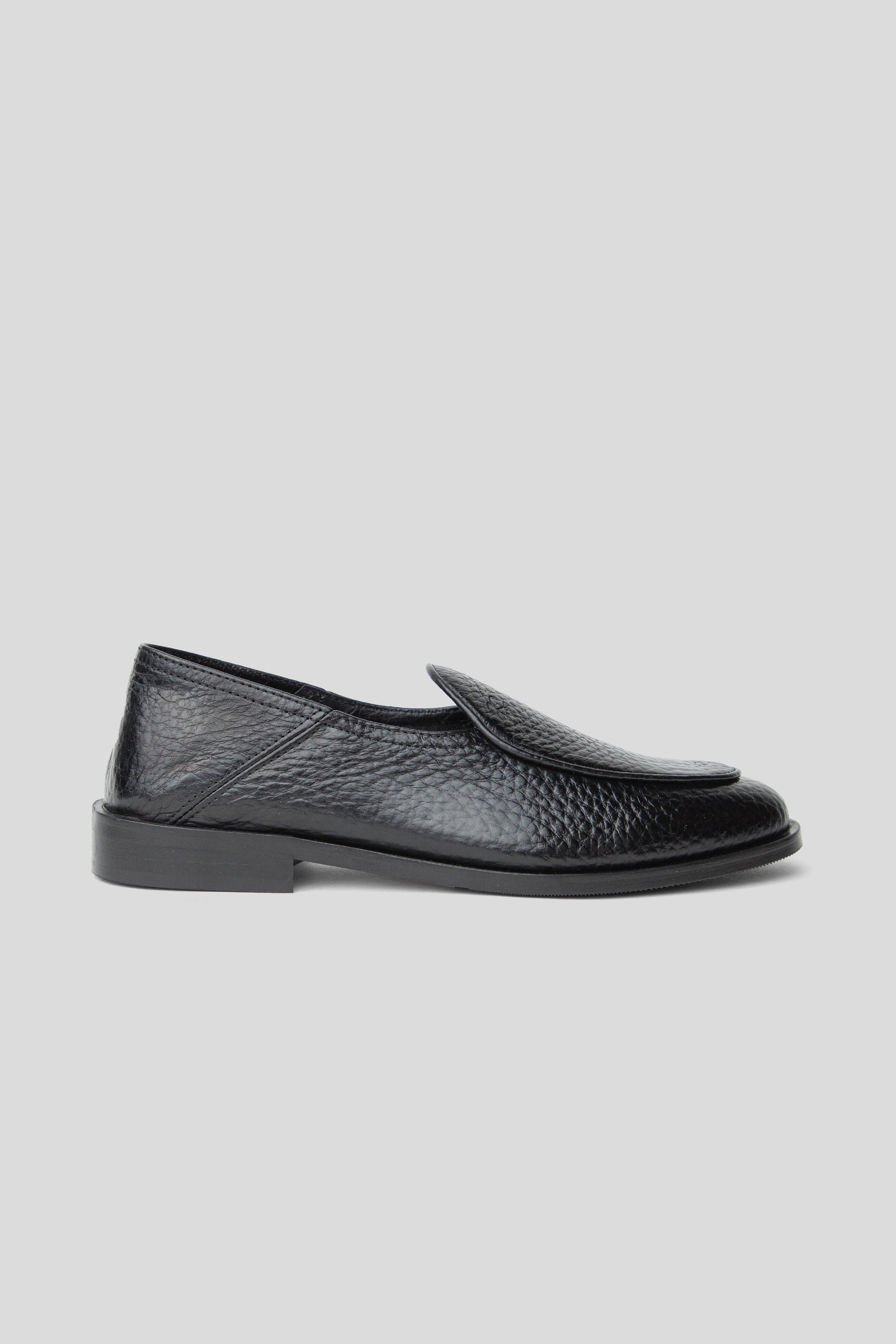 Jacques Soloviere SS26 Chris Black Jumbo Grained Calf Leather 1