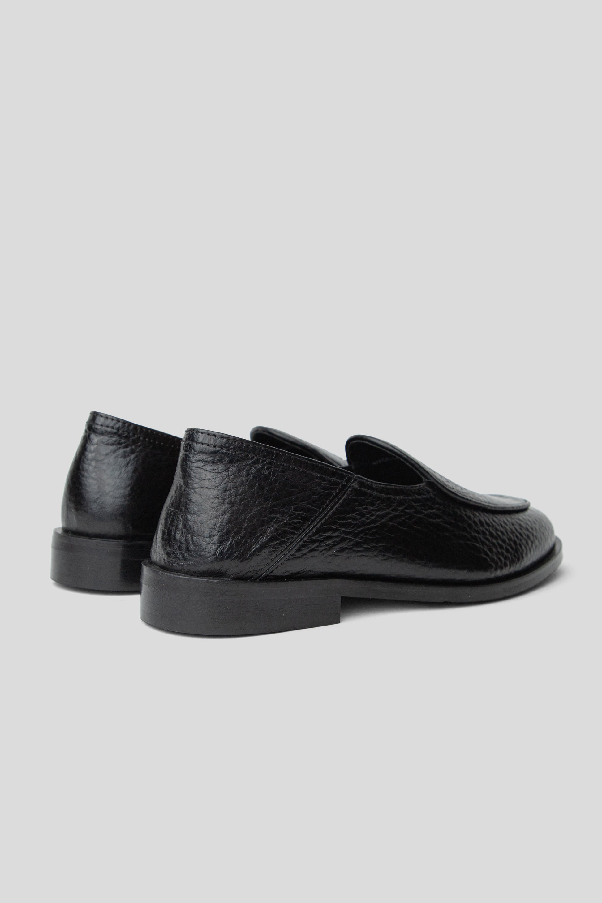 Jacques Soloviere SS26 Chris Black Jumbo Grained Calf Leather 3