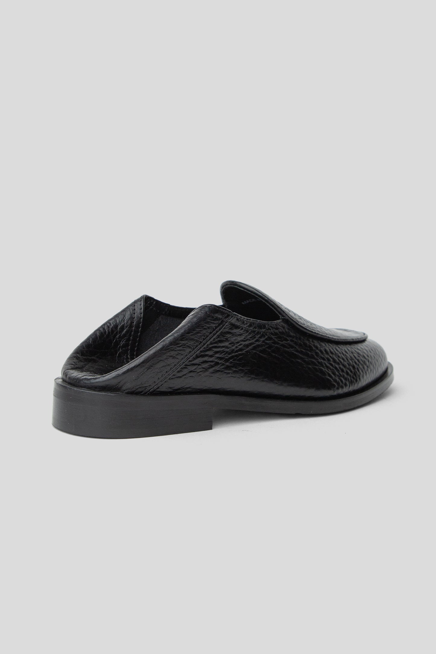 Jacques Soloviere SS26 Chris Black Jumbo Grained Calf Leather 7