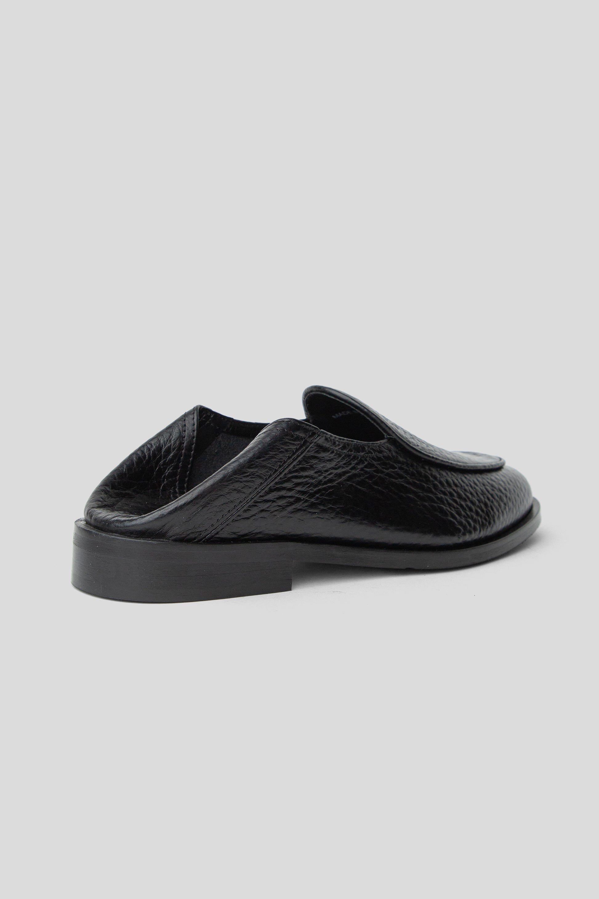 Jacques Soloviere SS26 Chris Black Jumbo Grained Calf Leather 7