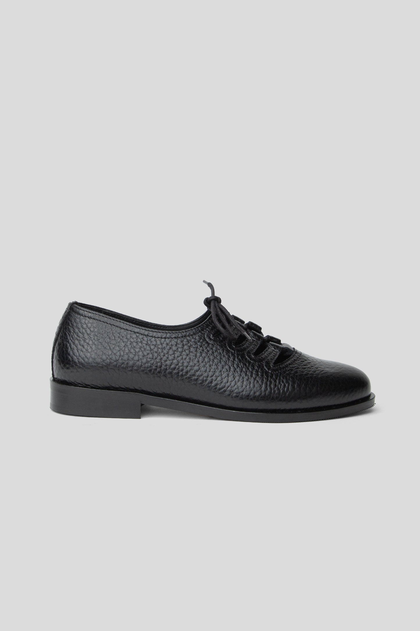 Jacques Soloviere SS26 Steve Black Jumbo Grained Calf Leather 1