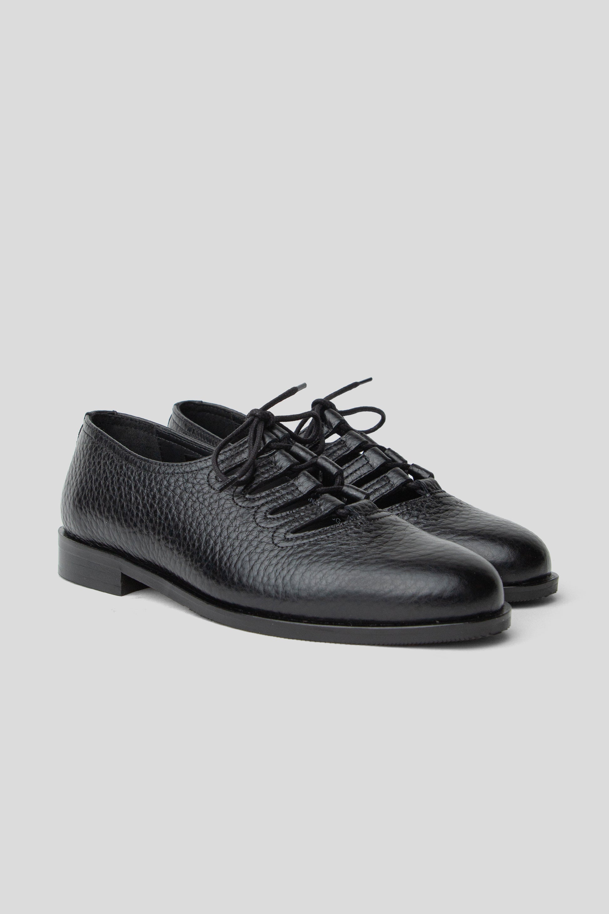 Jacques Soloviere SS26 Steve Black Jumbo Grained Calf Leather 2
