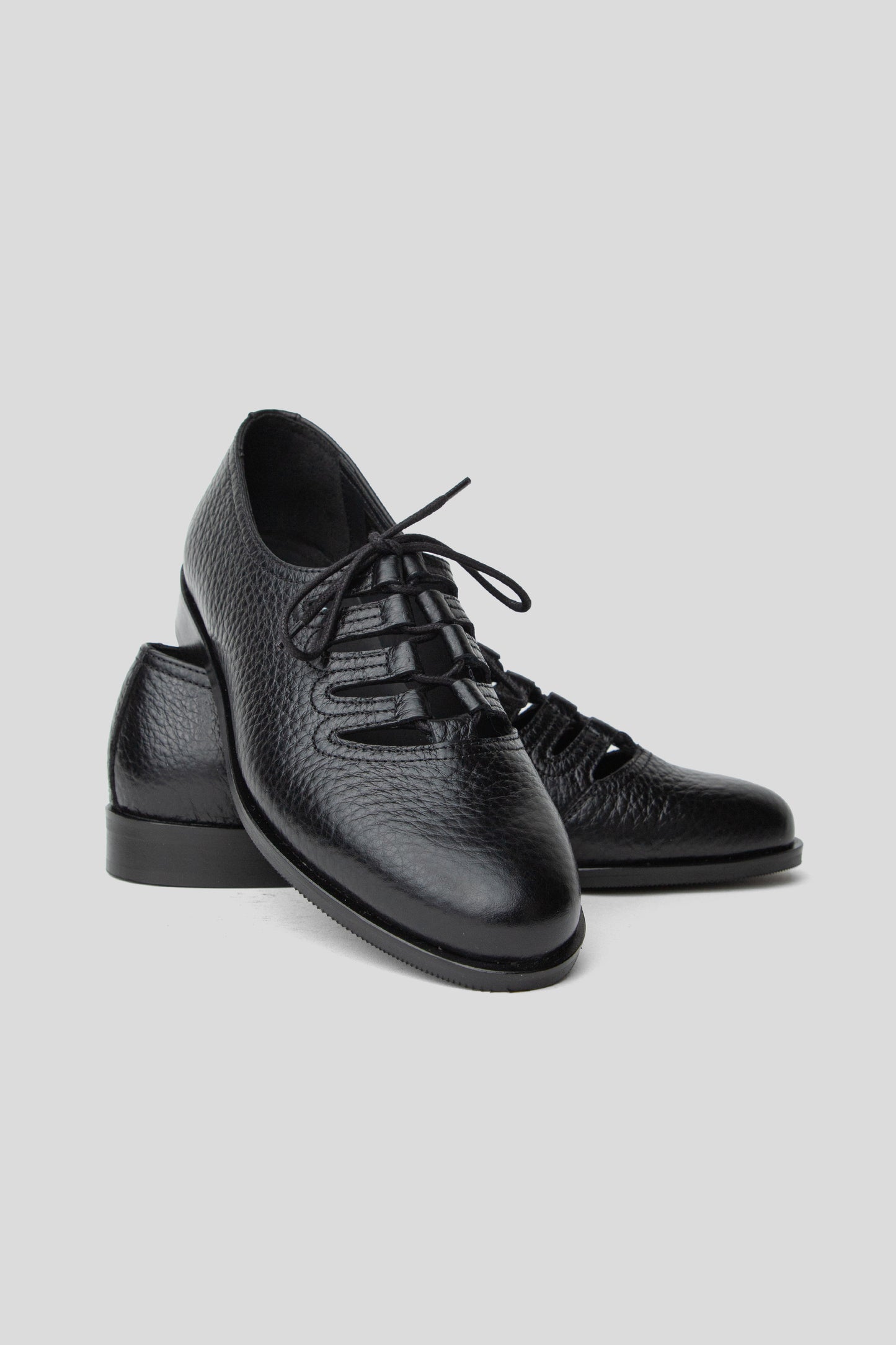 Jacques Soloviere SS26 Steve Black Jumbo Grained Calf Leather 4