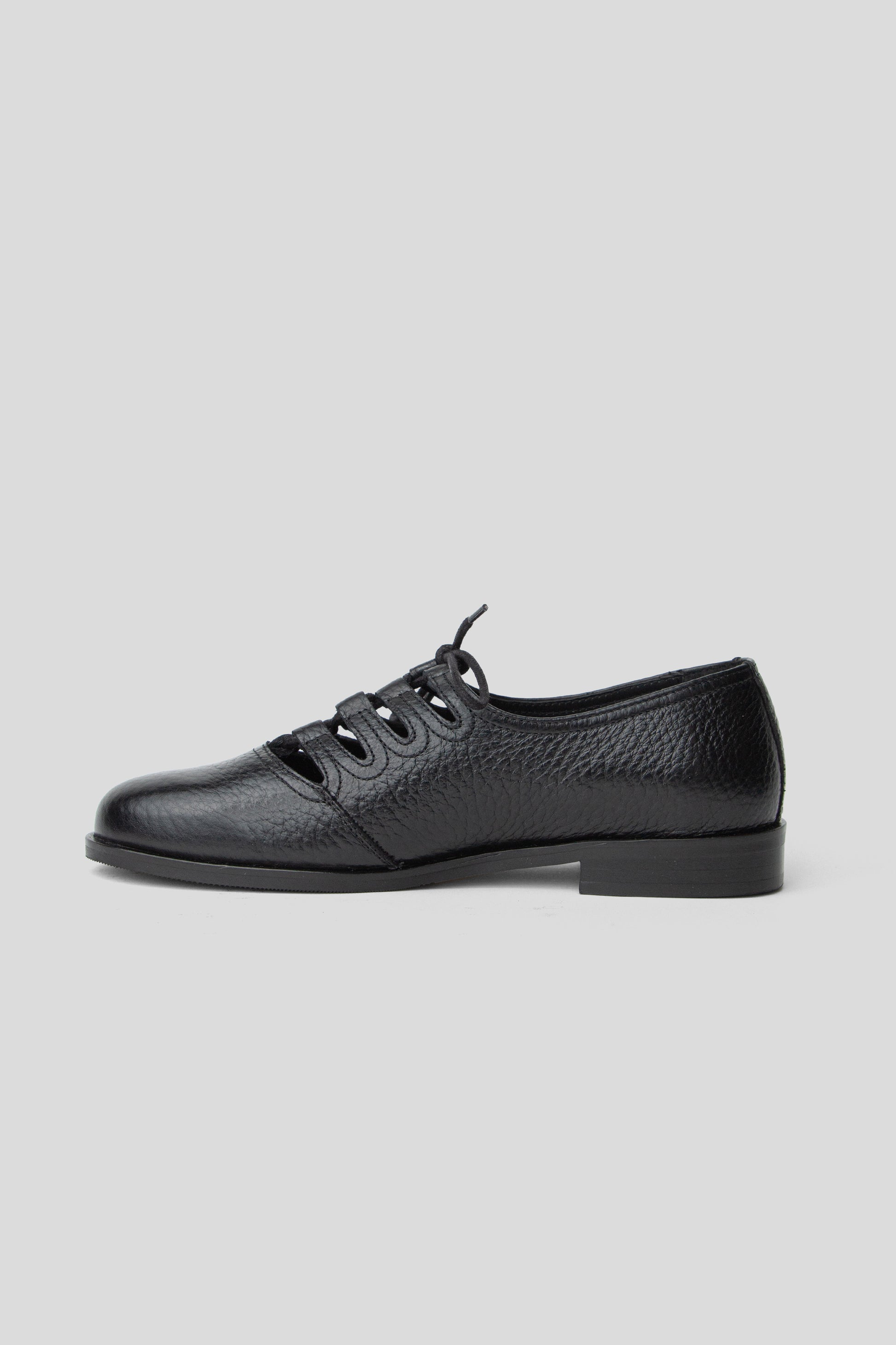 Jacques Soloviere SS26 Steve Black Jumbo Grained Calf Leather 5