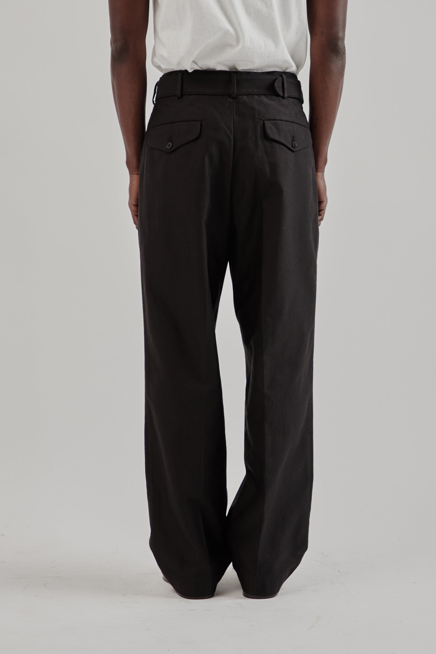 Belted Riviera Pants - Black