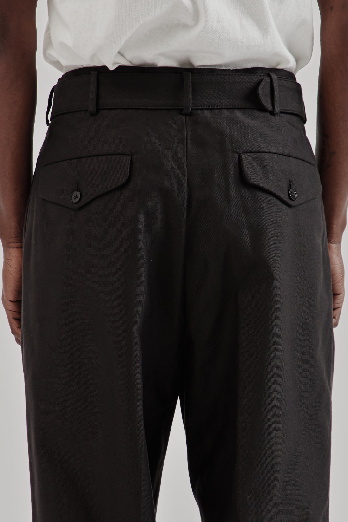 Belted Riviera Pants - Black