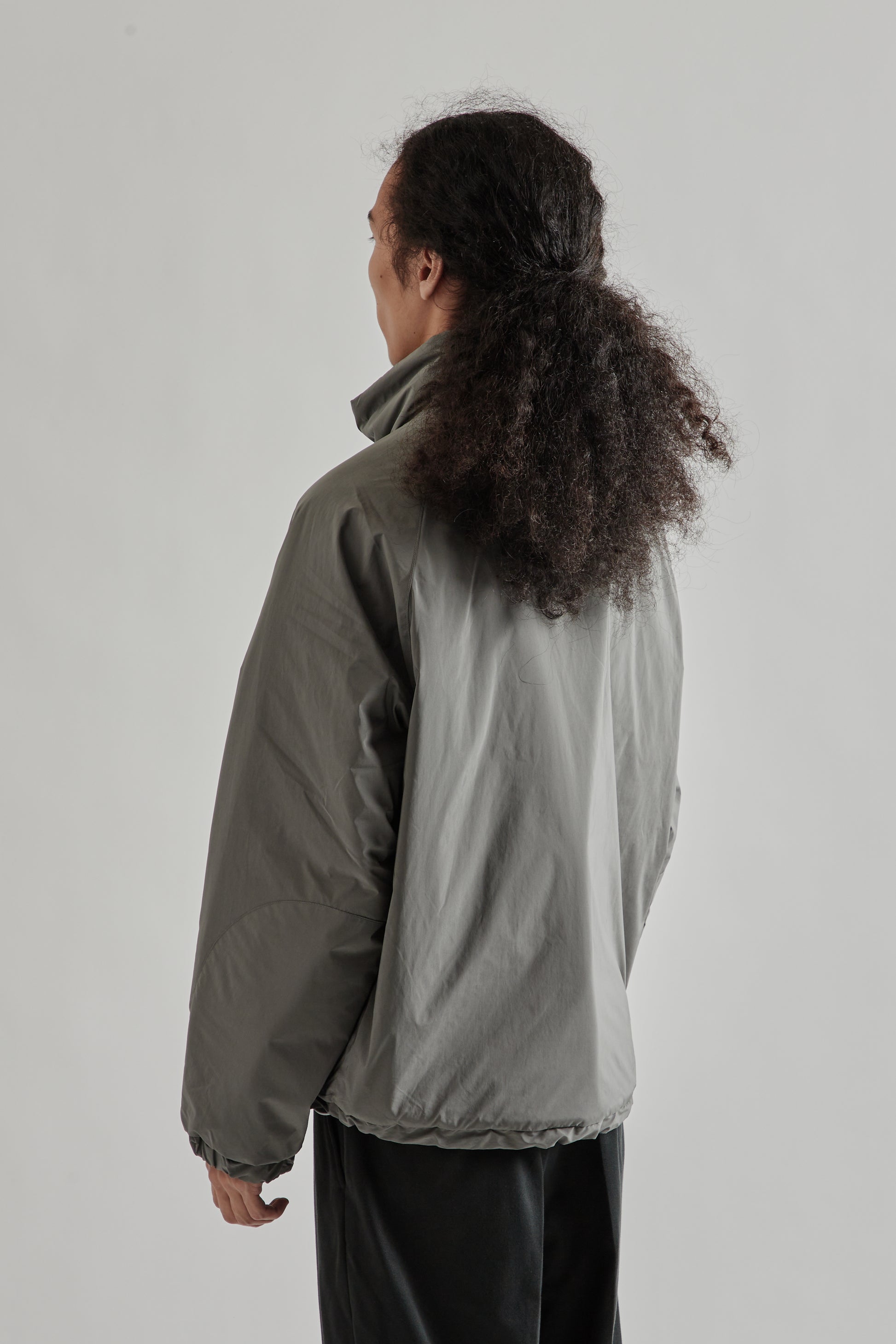 Kaptain Sunshine FW25 Poly Nylon Puffer Jacket Grey7