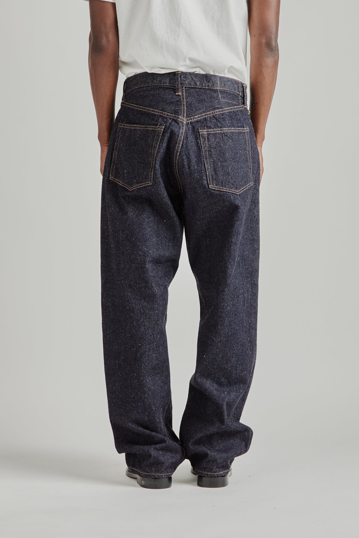 5P Straight Denim Pants - Indigo One Wash