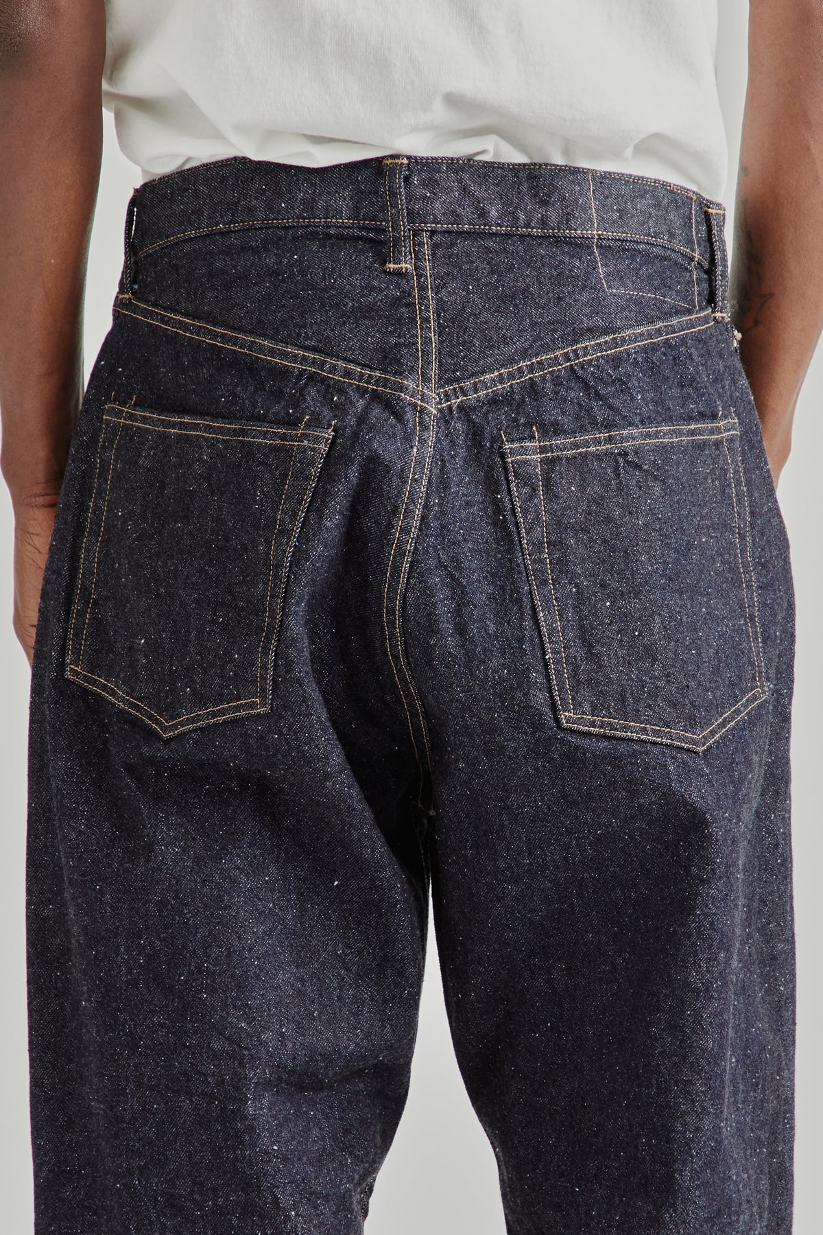 5P Straight Denim Pants - Indigo One Wash