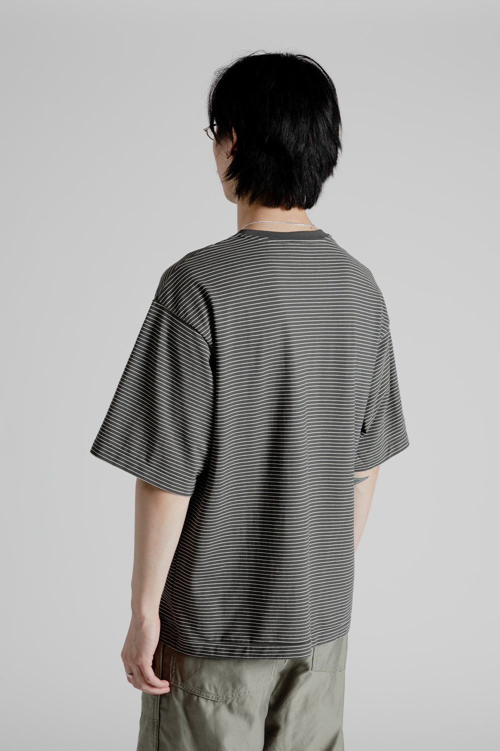 Kaptain Sunshine Hard Twisted Border Jersey S/S Tee - Ink Black