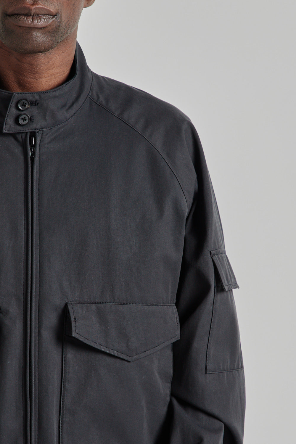 ジャケット・アウター KAPTAIN SUNSHINE C-Gaba WEP 38 Navy C-Gaba WEP Cotton-Gabardine Jacket | KAPTAIN SUNSHINE
