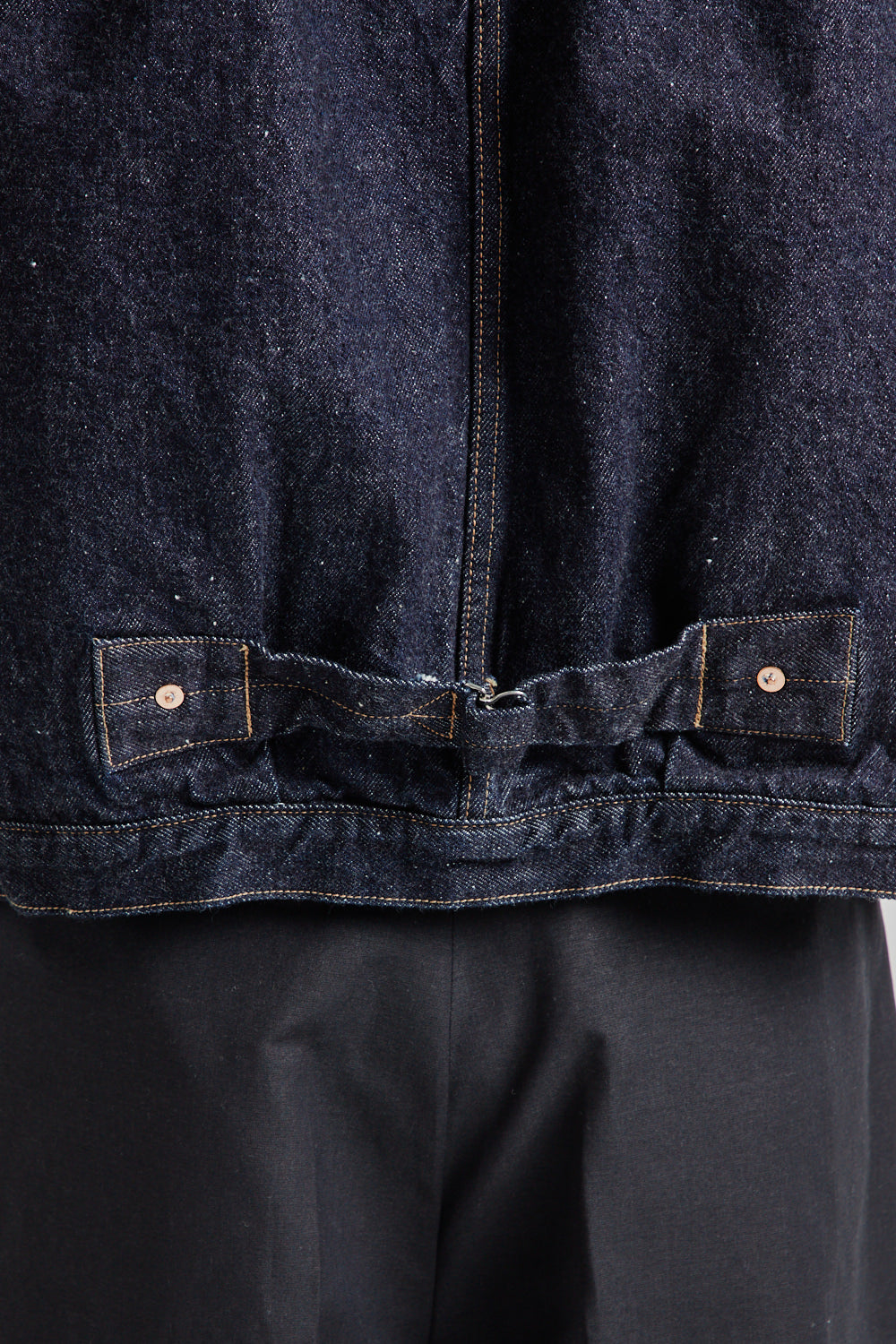 Kaptain Sunshine Denim Tracker 2P Jacket - Indigo One Wash