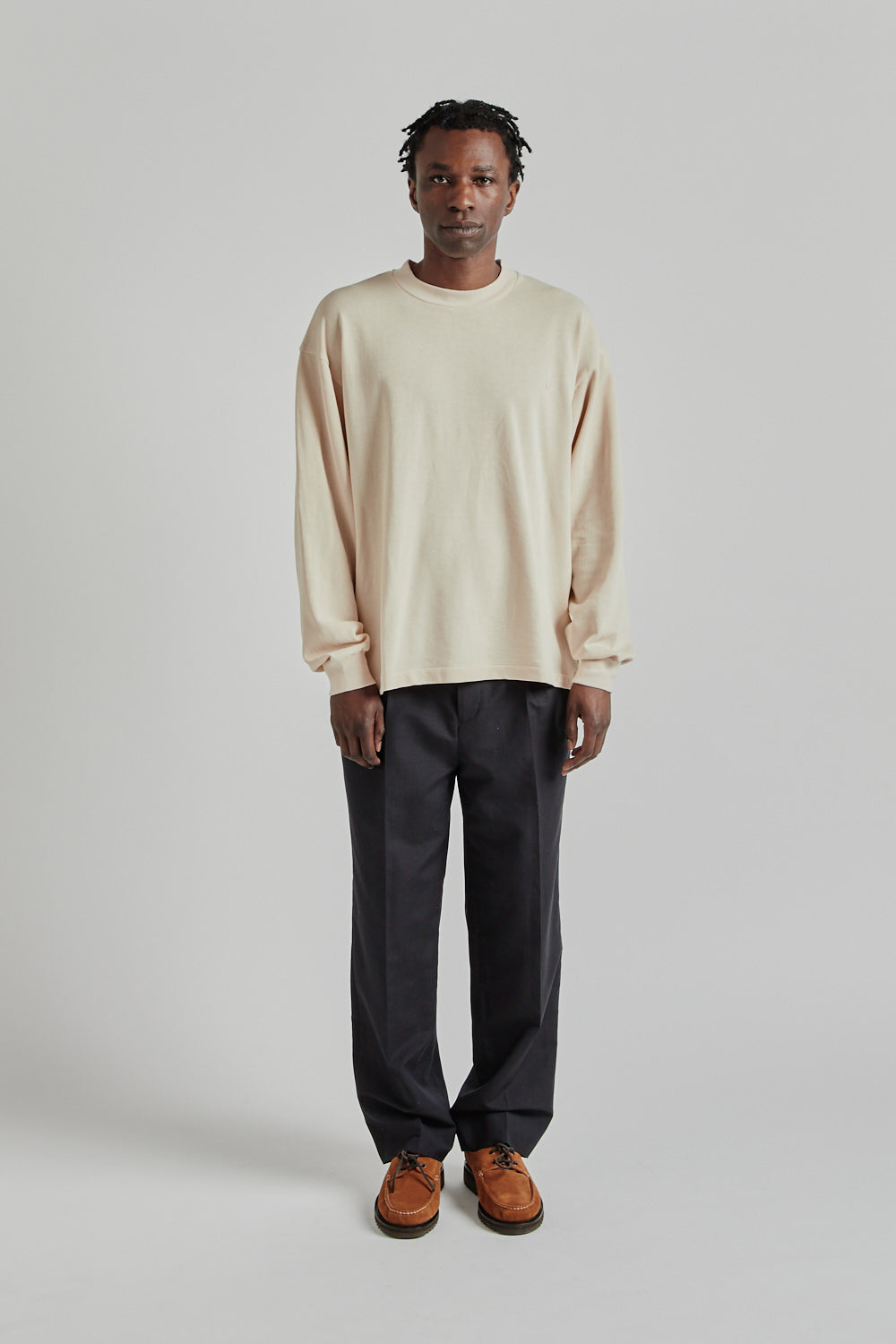 Kaptain Sunshine Shoecut Slacks - Top Navy | Wallace Mercantile Shop