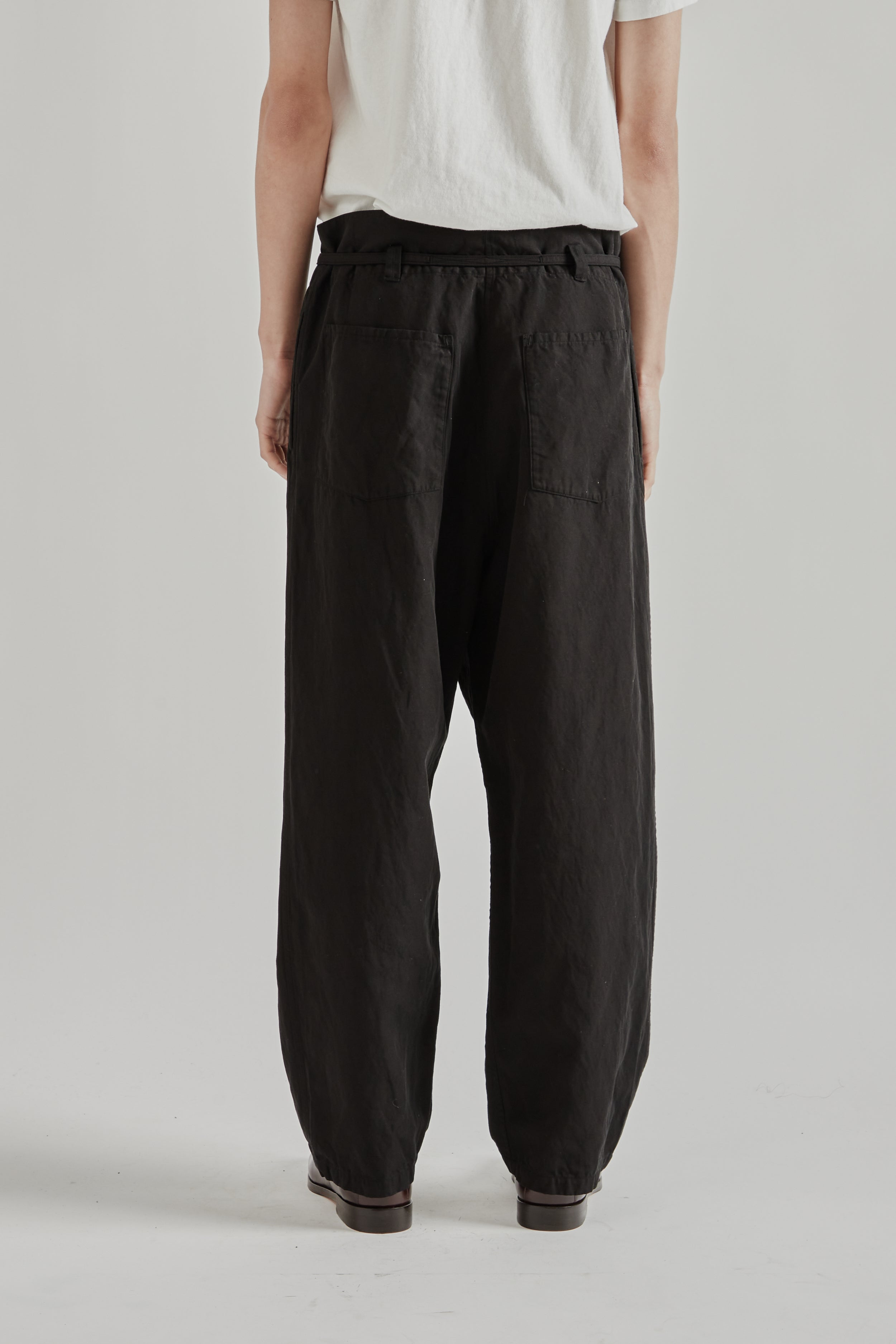 Kaptain Sunshine Gaba Traveller Easy Pants - Black | Wallace