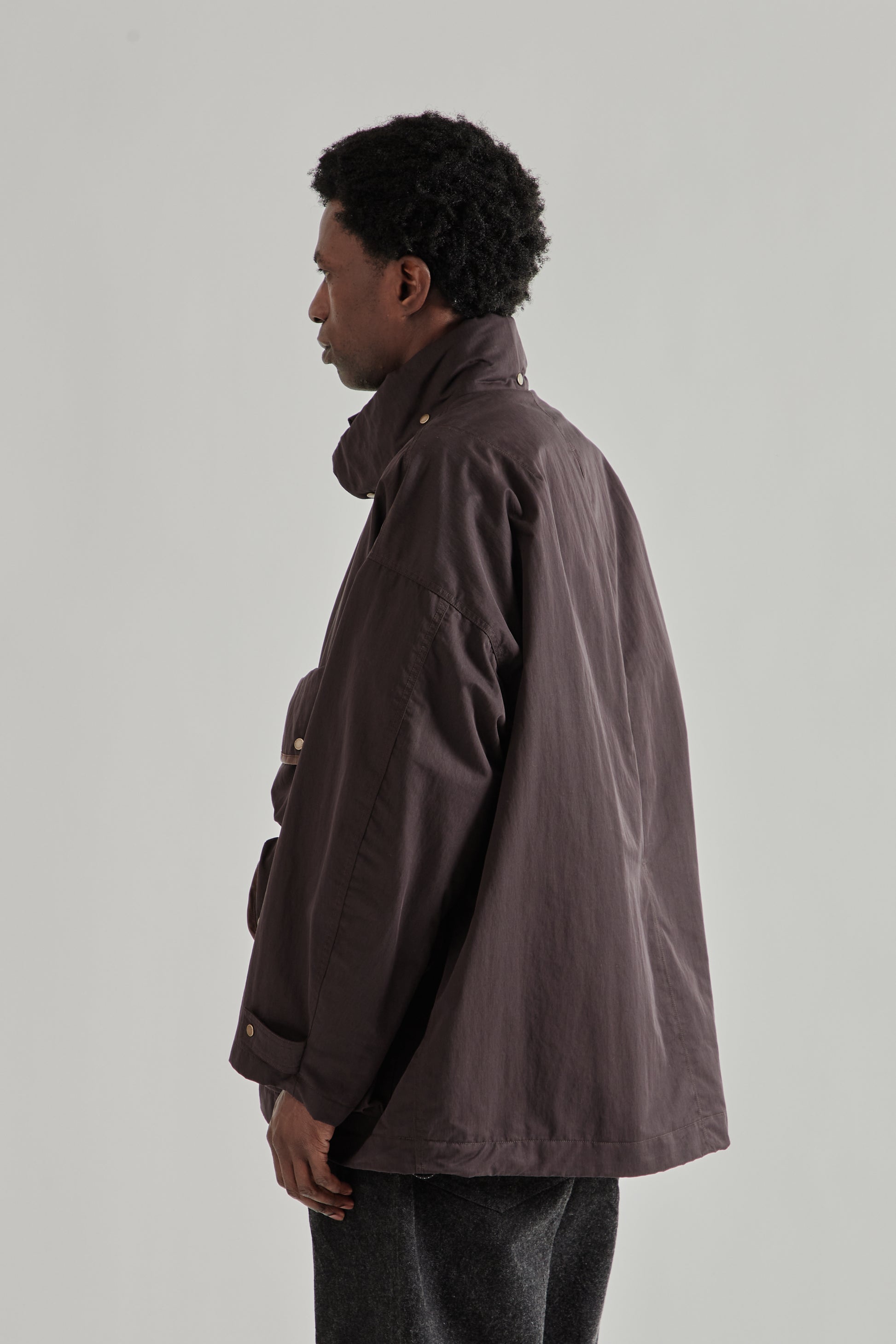 Kaptain Sunshine SS26 Hunter Jacket Espresso4079