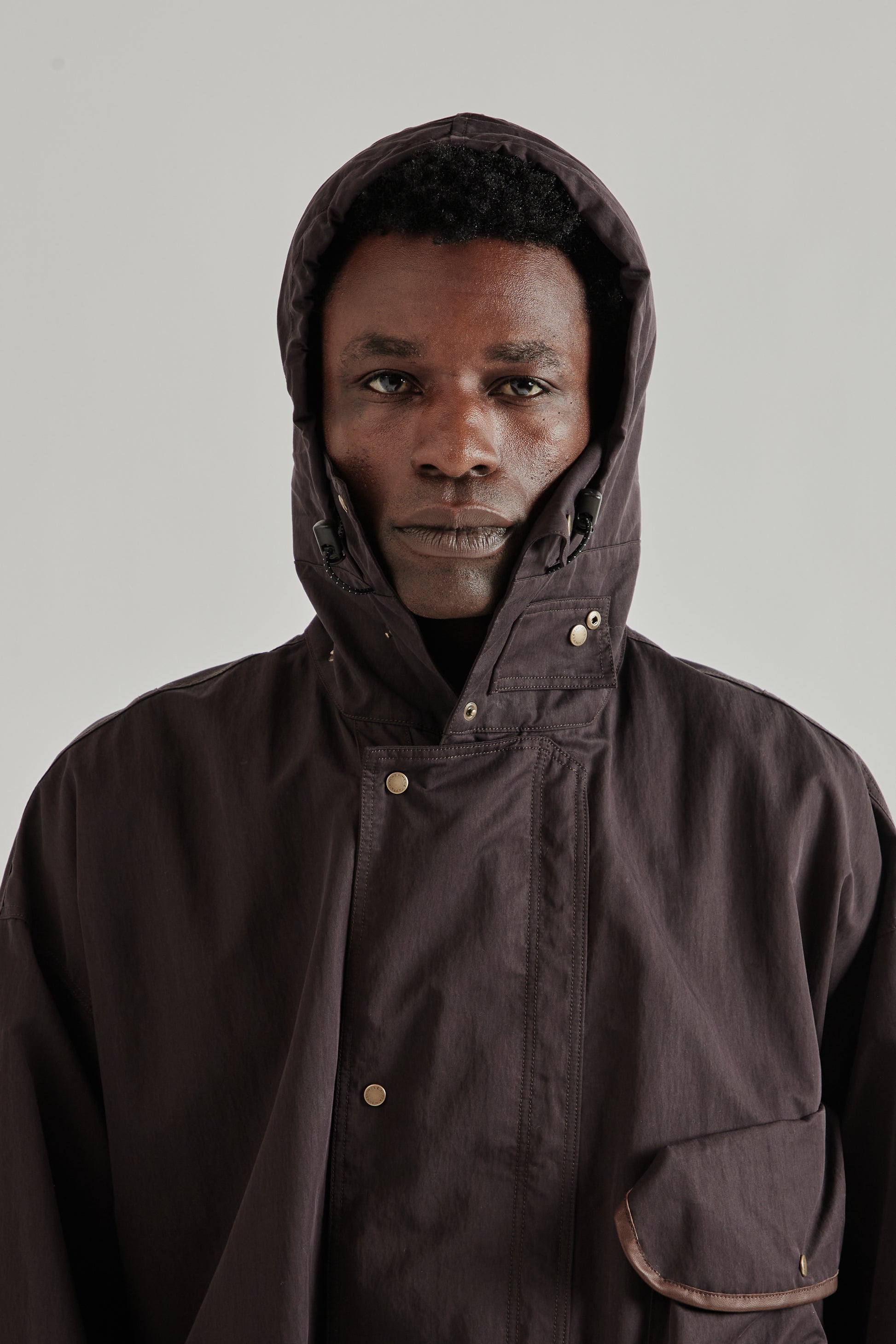 Kaptain Sunshine SS26 Hunter Jacket Espresso4087