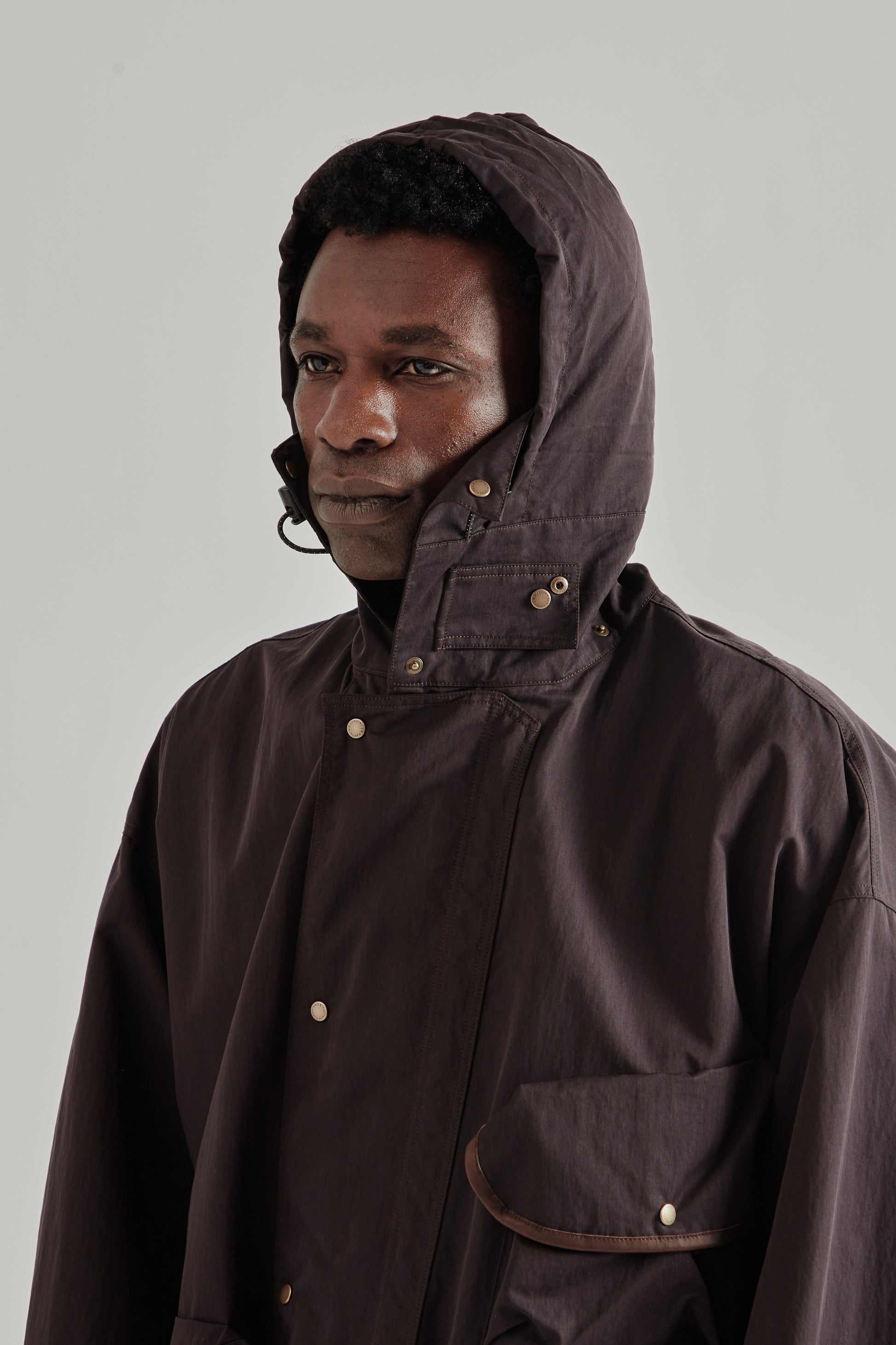 Kaptain Sunshine SS26 Hunter Jacket Espresso4089