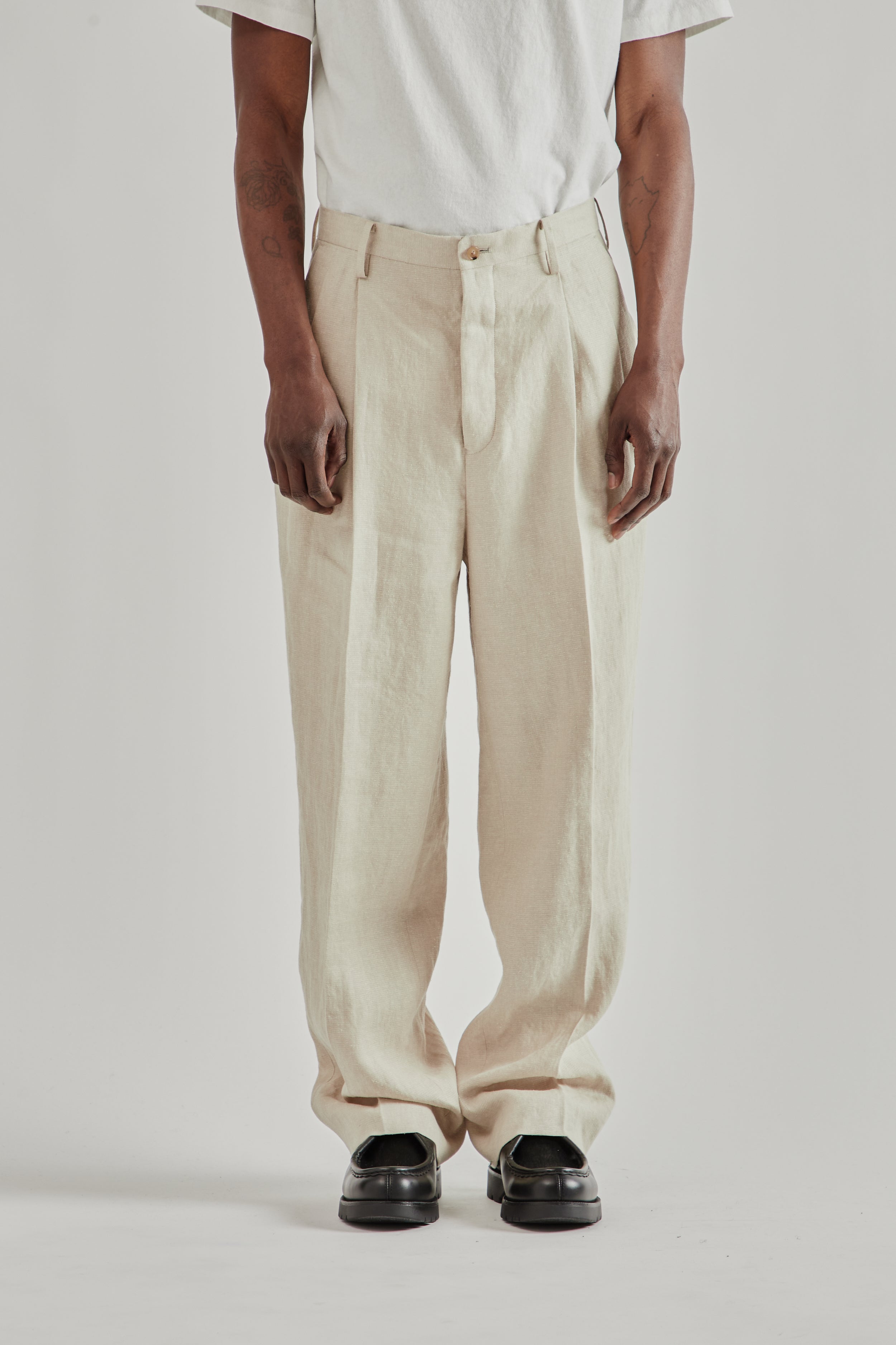 Kaptain Sunshine Shoecut Slacks - Ash Grey | Wallace Mercantile Shop
