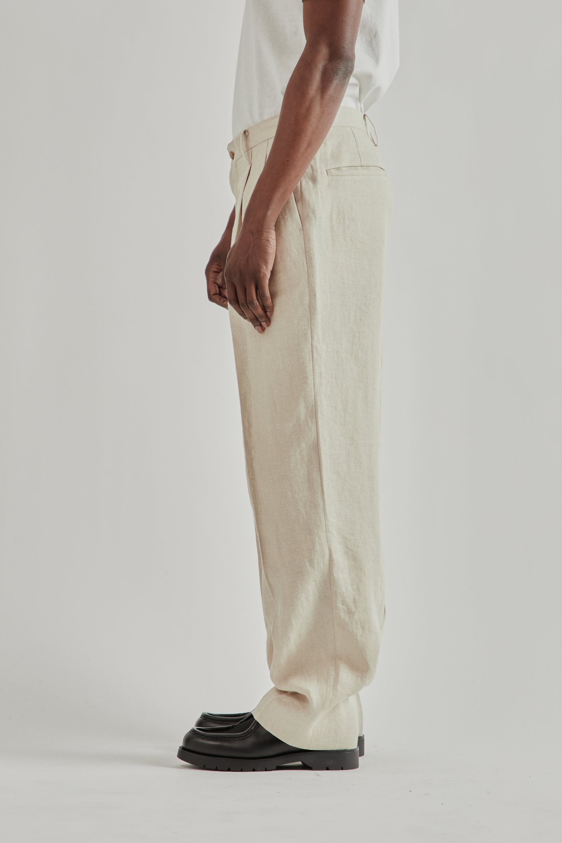 Kaptain Sunshine SS26 Shoecut Slacks Ash Grey 3