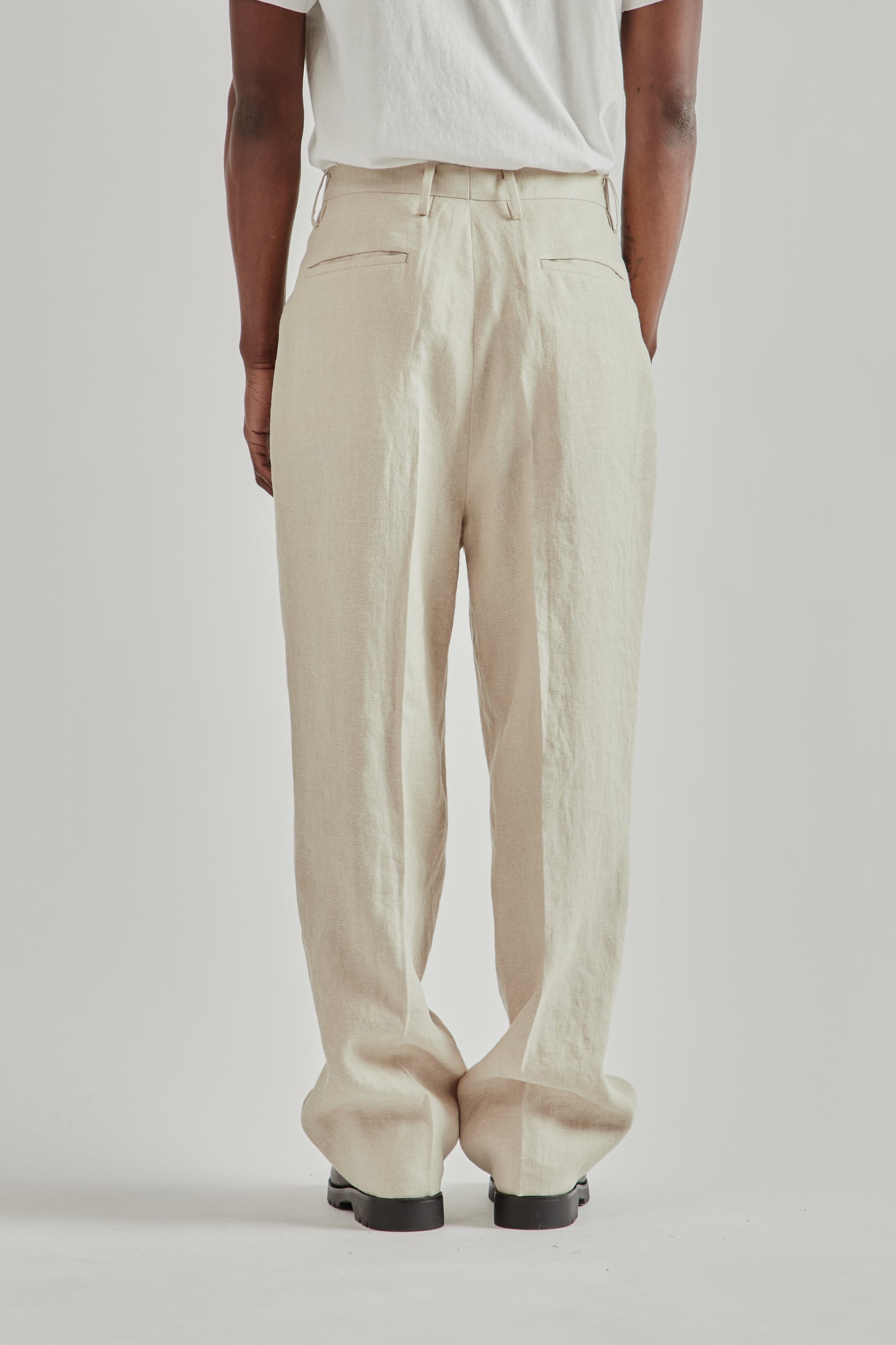 Kaptain Sunshine SS26 Shoecut Slacks Ash Grey 4