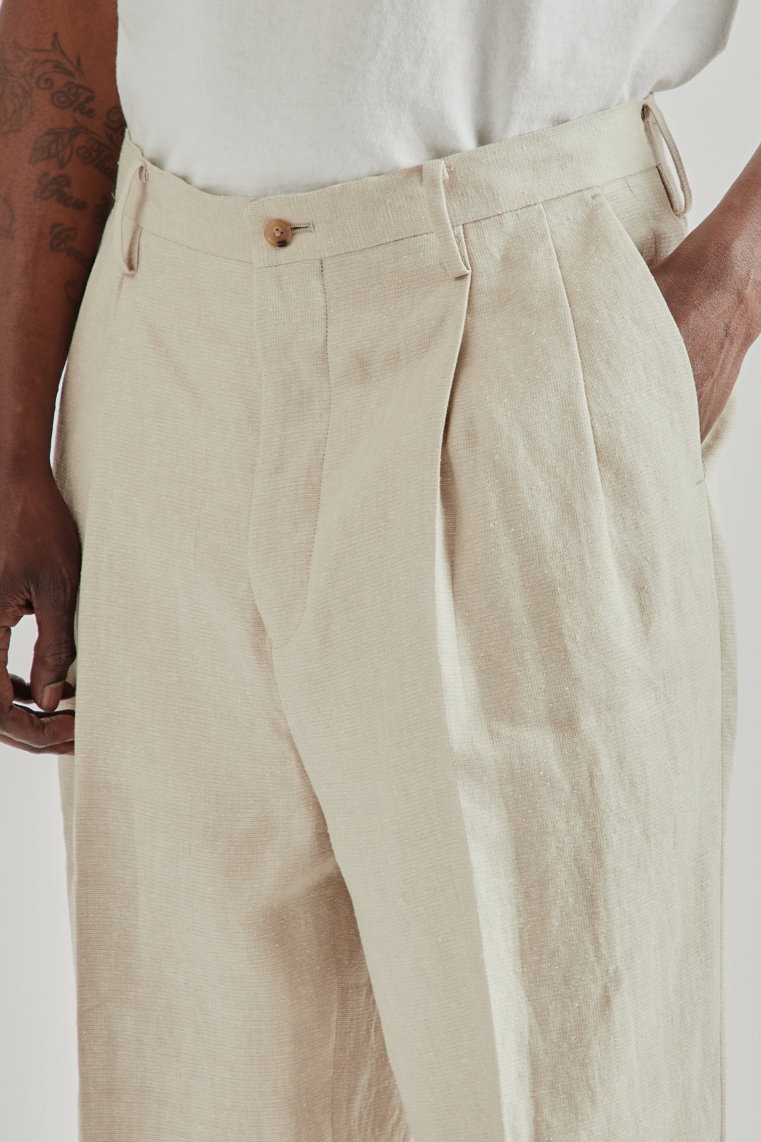 Kaptain Sunshine Shoecut Slacks - Ash Grey | Wallace Mercantile Shop