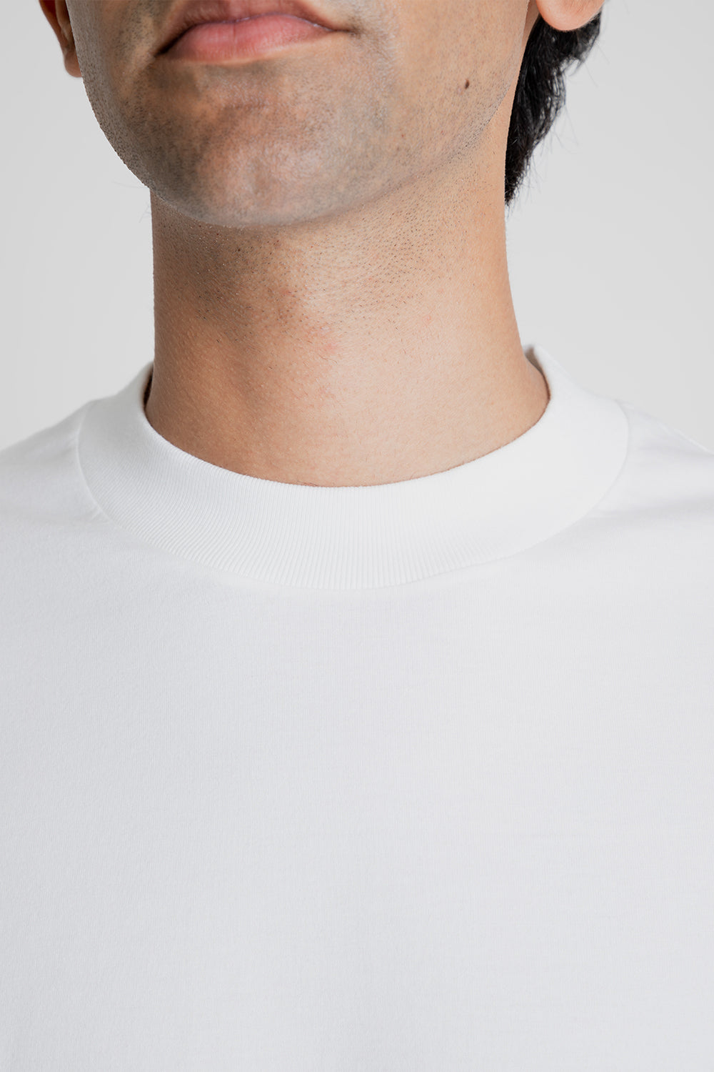 Kaptain Sunshine Suvin Supima Tube Tee Light in White