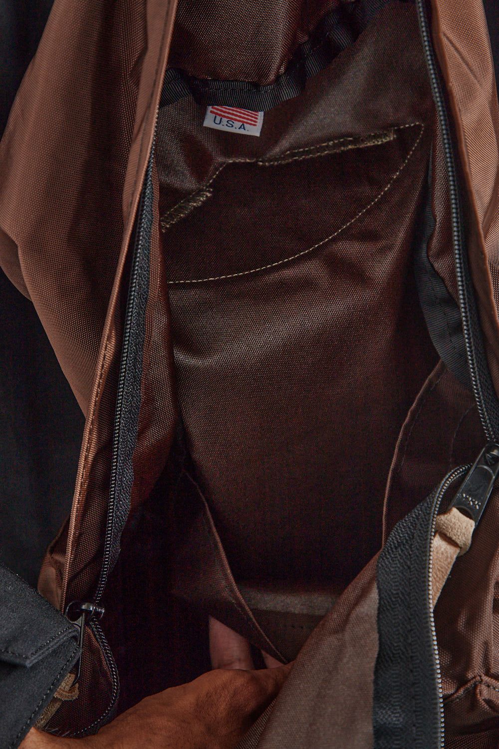 Kaptain Sunshine U.S.A. D Pack in Coffee Brown