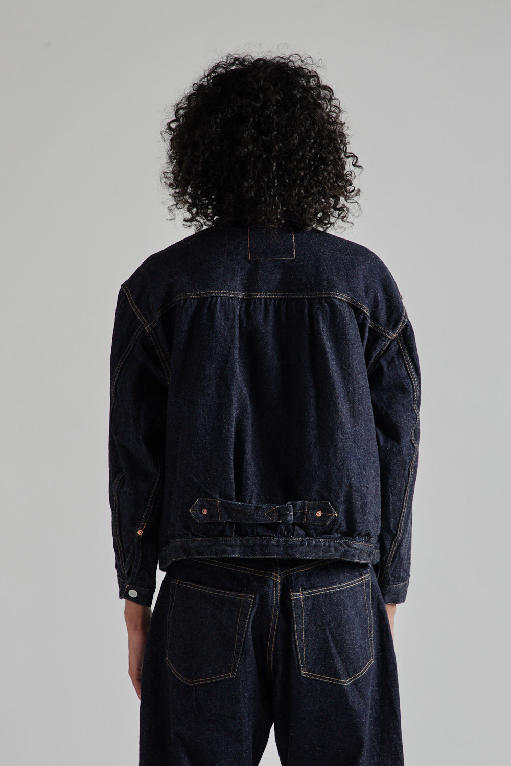 Kaptain Sunshine Denim Tracker 2P Jacket - Indigo One Wash | Wallace M –  Wallace Mercantile Shop