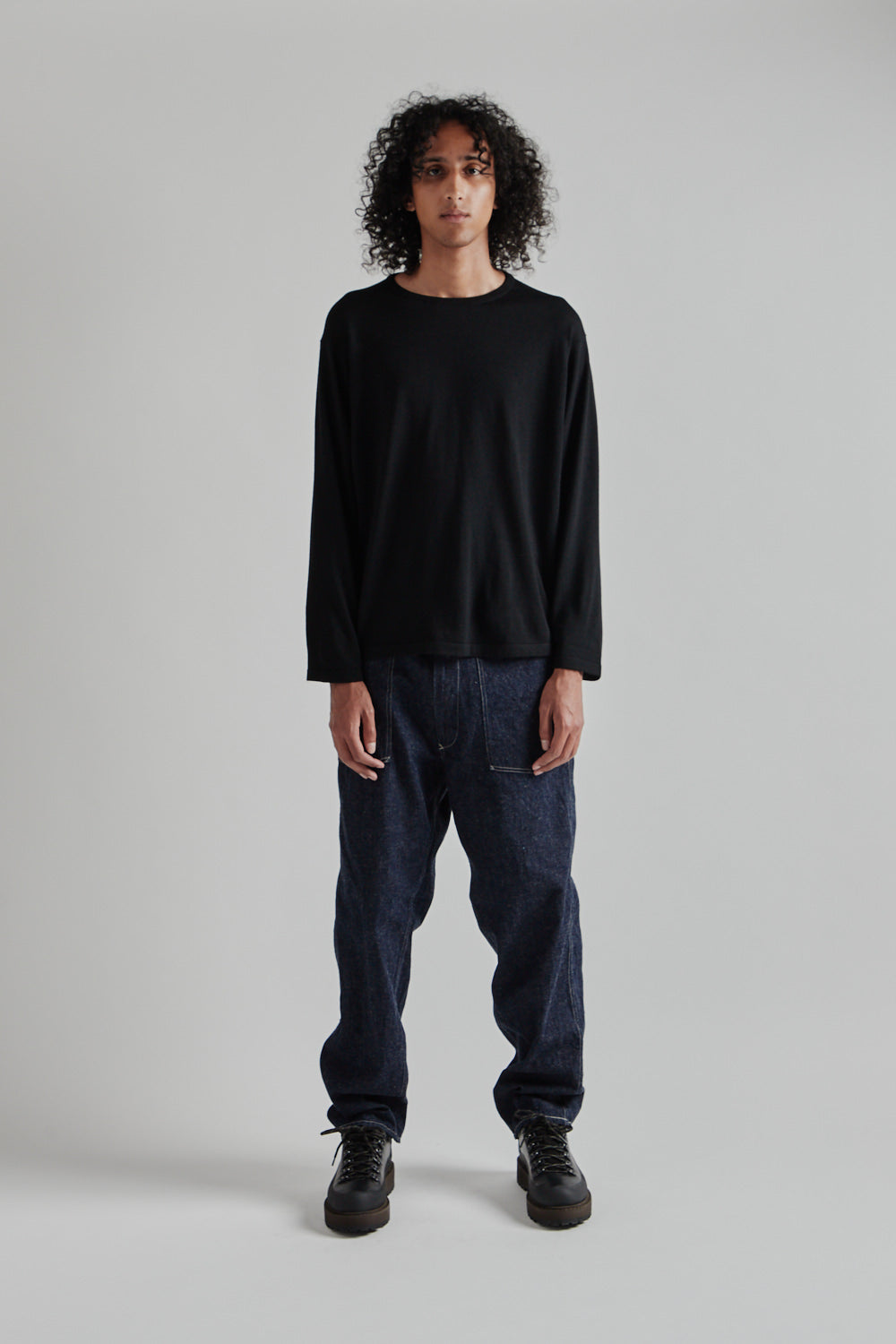 Kaptain Sunshine 35 Baker Denim Pants in Indigo