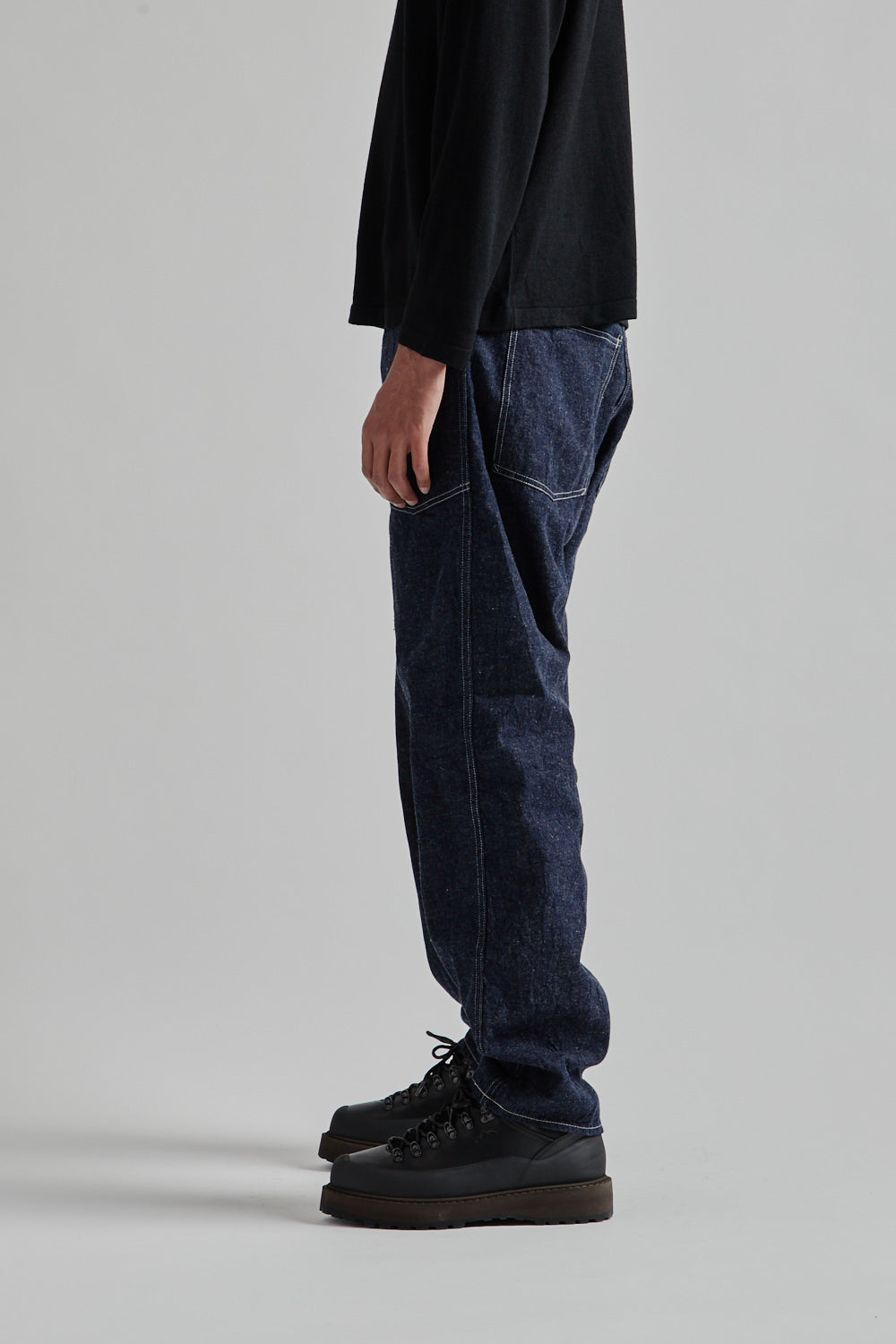 Kaptain Sunshine 35 Baker Denim Pants in Indigo