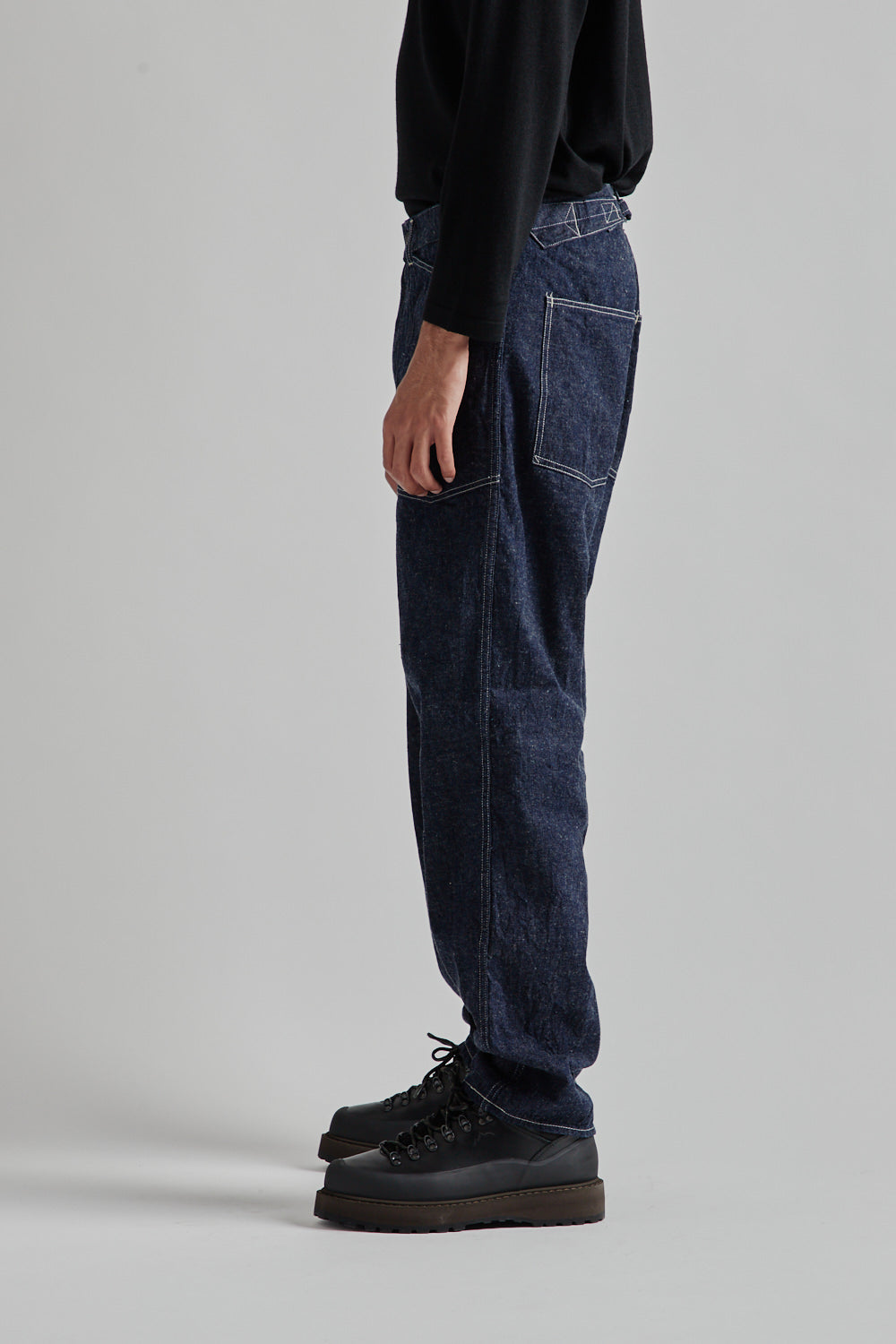 Kaptain Sunshine 35 Baker Denim Pants in Indigo