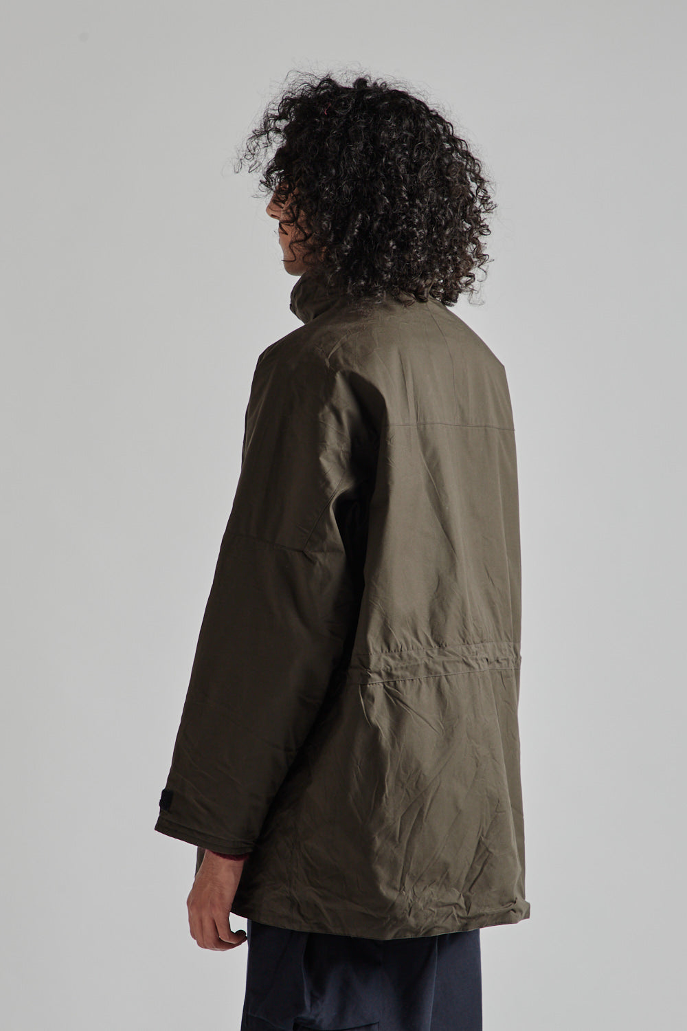Kaptain Sunshine Cotton Field Jacket - Black Olive | Wallace