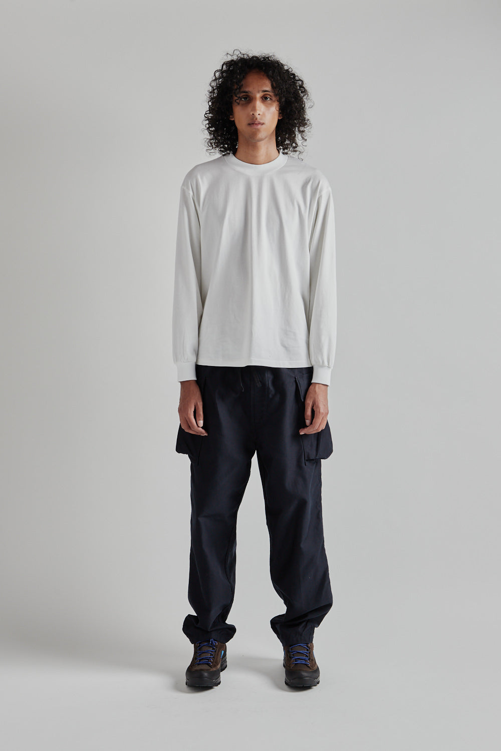 Kaptain Sunshine Take Easy Cargo Pants in Navy
