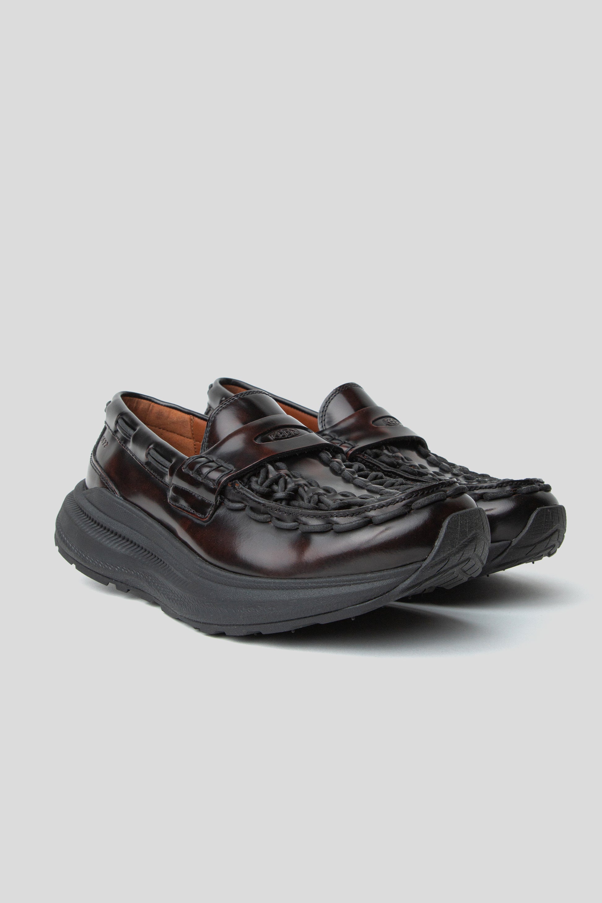 Keen SS26 Uneek Loafer WK Oxblood Black 2