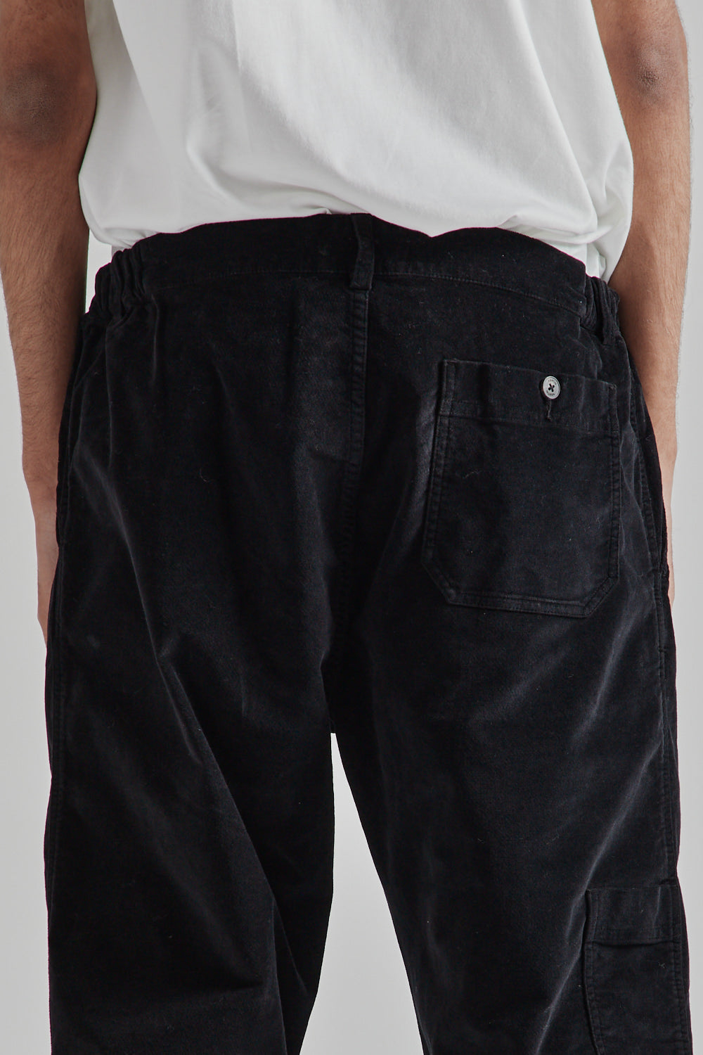 Kestin Aberlour Pant in Ink Black Cotton Moleskin