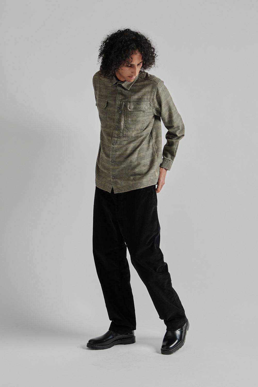 Kestin Aberlour Pant in Ink Black Cotton Moleskin