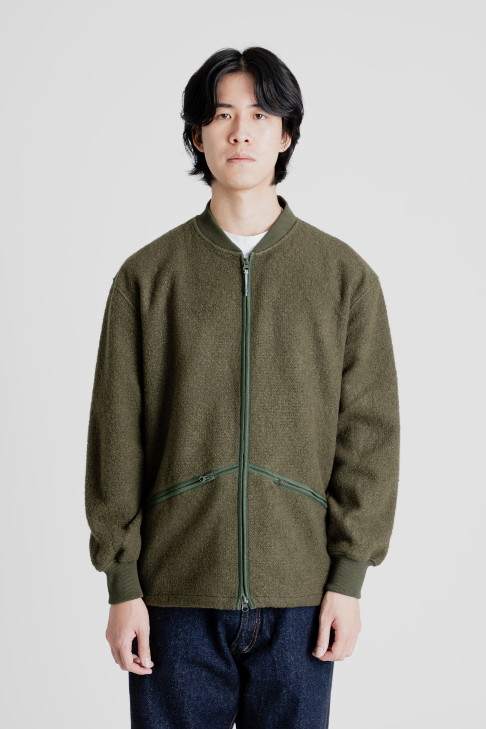 Kestin Dreghorn British Army Fleece in Defender Green