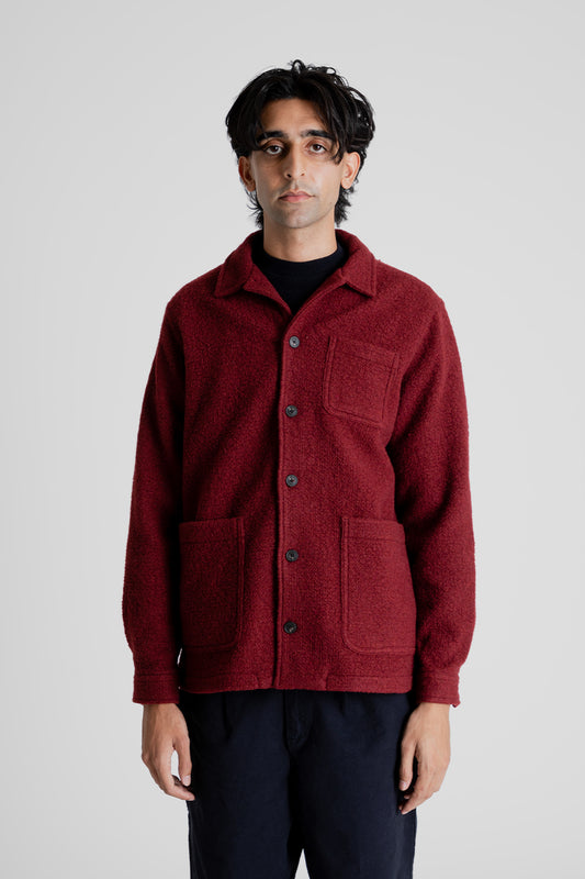 Kestin Ormiston Jacket in Burgundy