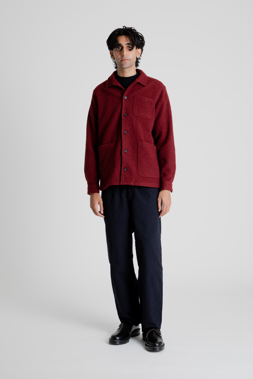 Kestin Ormiston Jacket in Burgundy