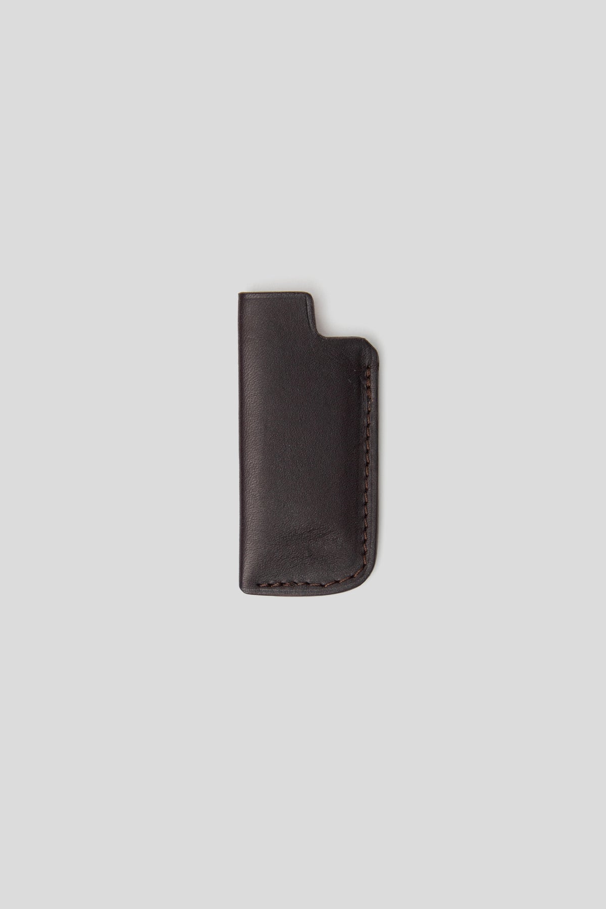 Lighter Sleeve - Chocolate Tanned Calf
