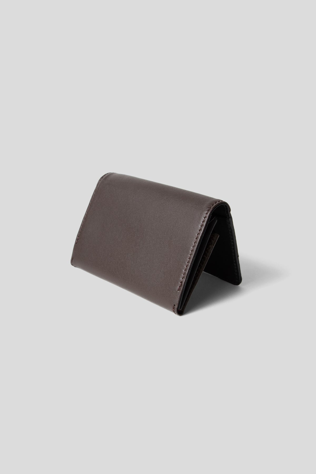 Master-Piece Card Case gloss SLG. in Choco