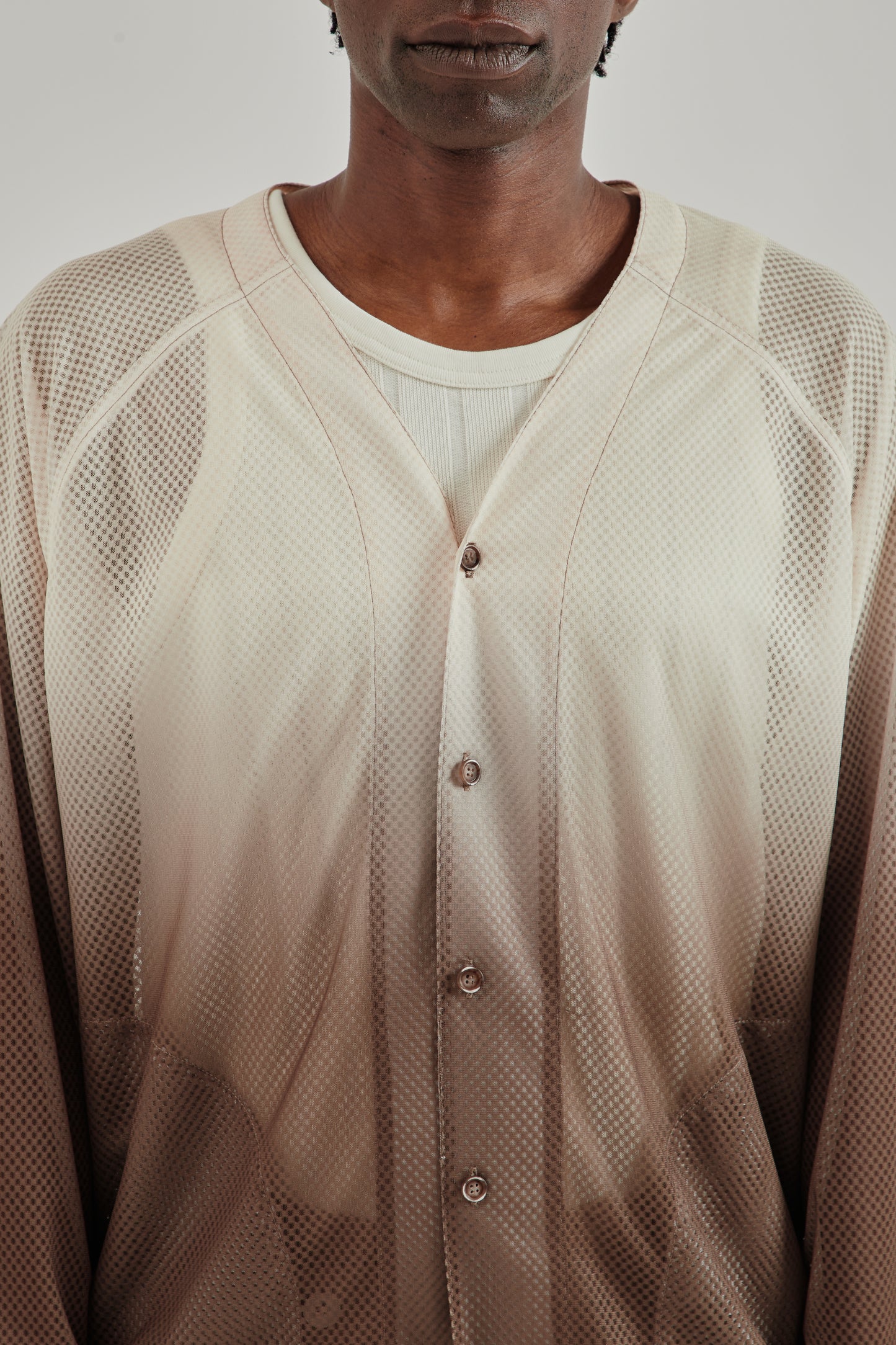 Merely Made SS26 Shadow Raglan Blouson Sunset Brown0458