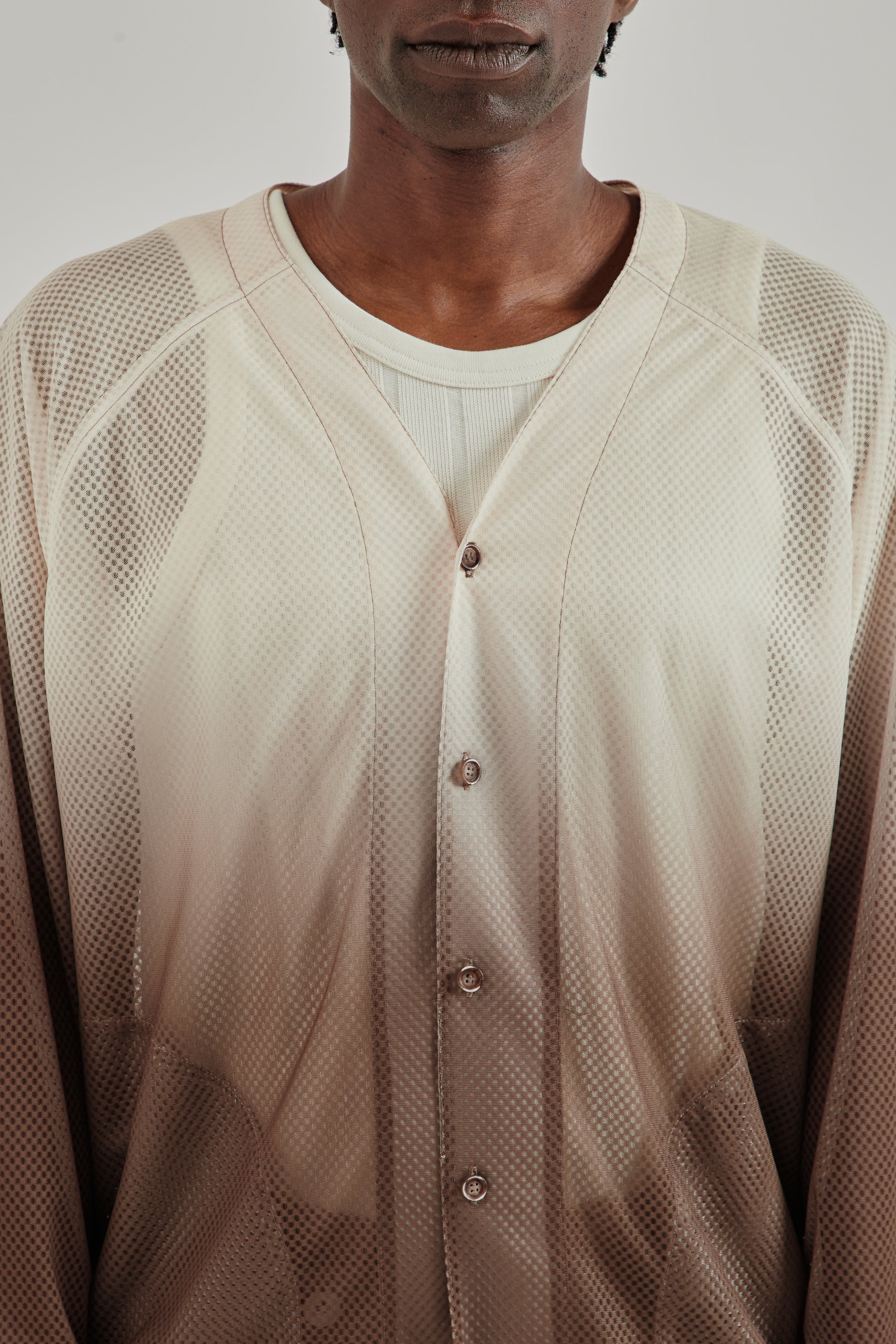 Merely Made SS26 Shadow Raglan Blouson Sunset Brown0458