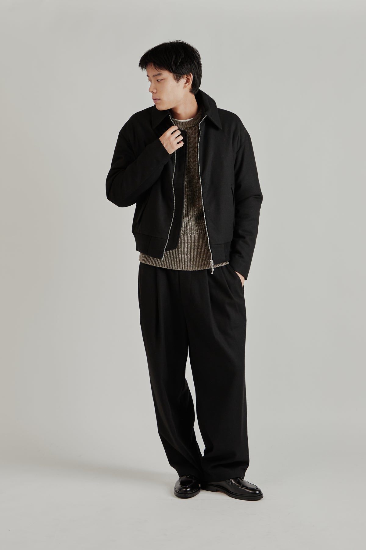 Merely Us Informal Blouson - Ink Black