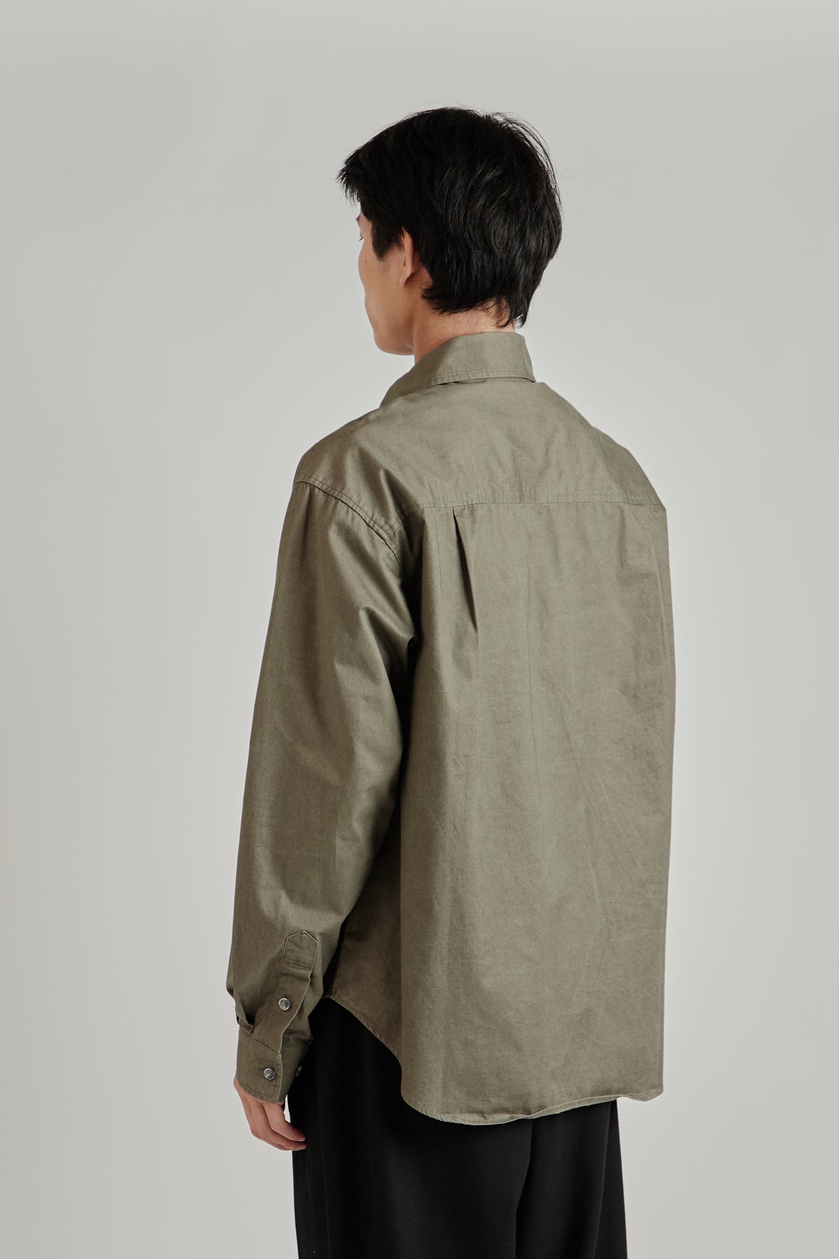Merely Us Natural Washed Shirt - Washed Grey