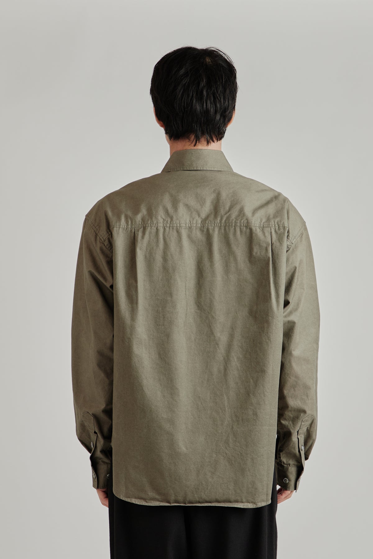Merely Us Natural Washed Shirt - Washed Grey