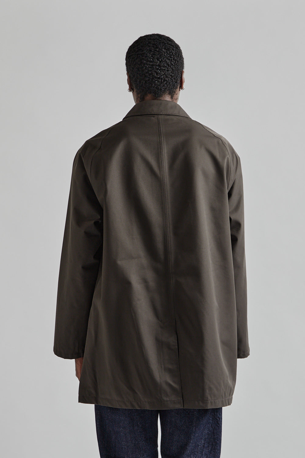 Namamica 2L Gore Tex Short Soutien Collar Coat Charcoal 05