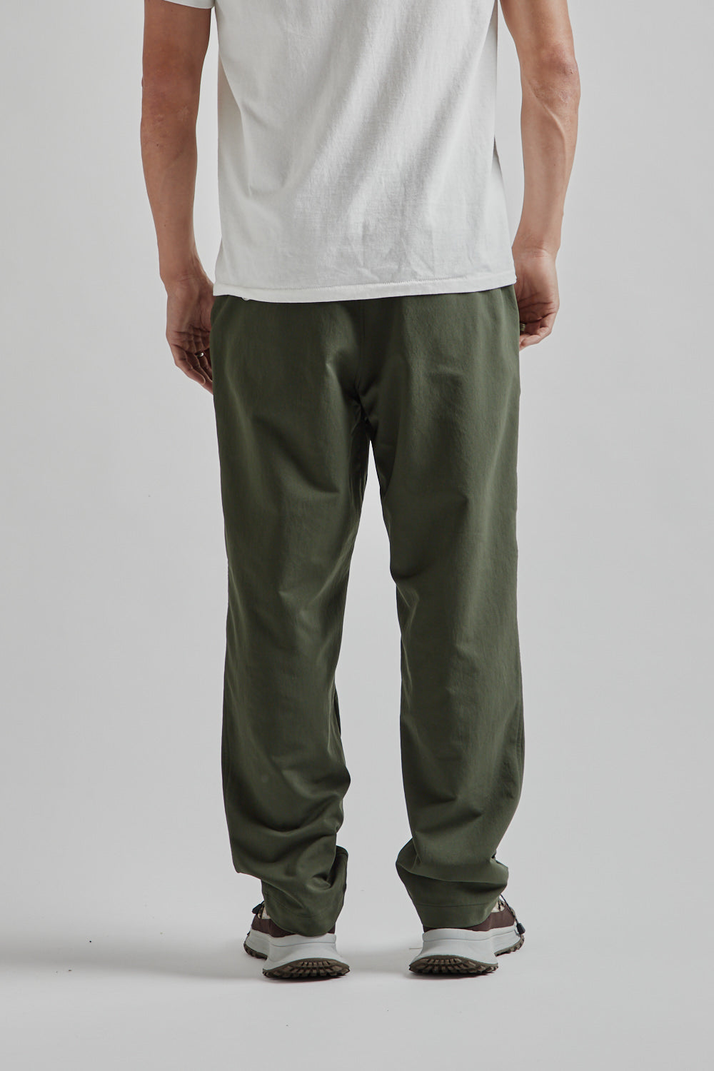 Namamica ALPHADRY Wide Easy Pants Olive 03